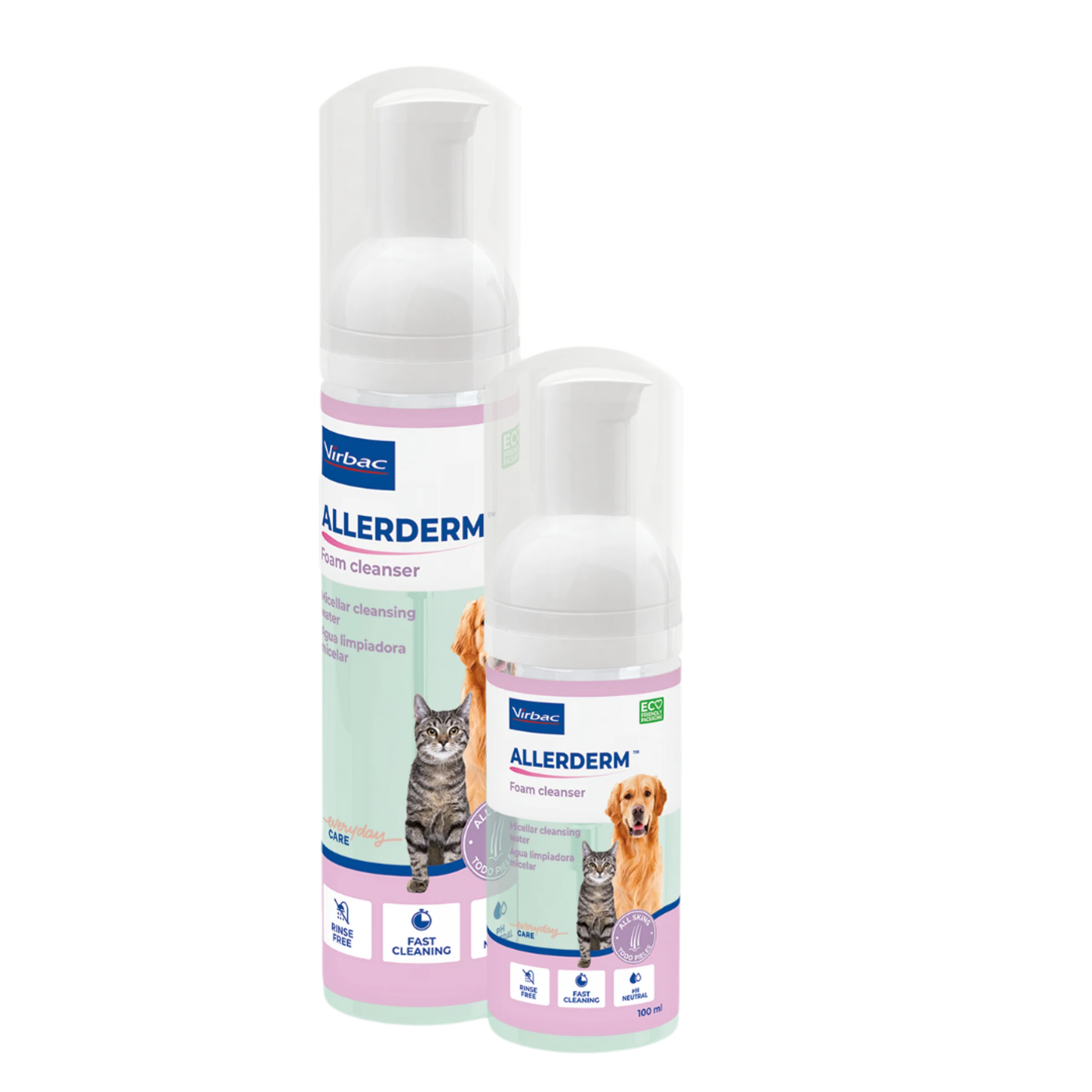 ALLERDERM FOAM 100 ml - Per cani e gatti che non amano l’acqua - Image 2