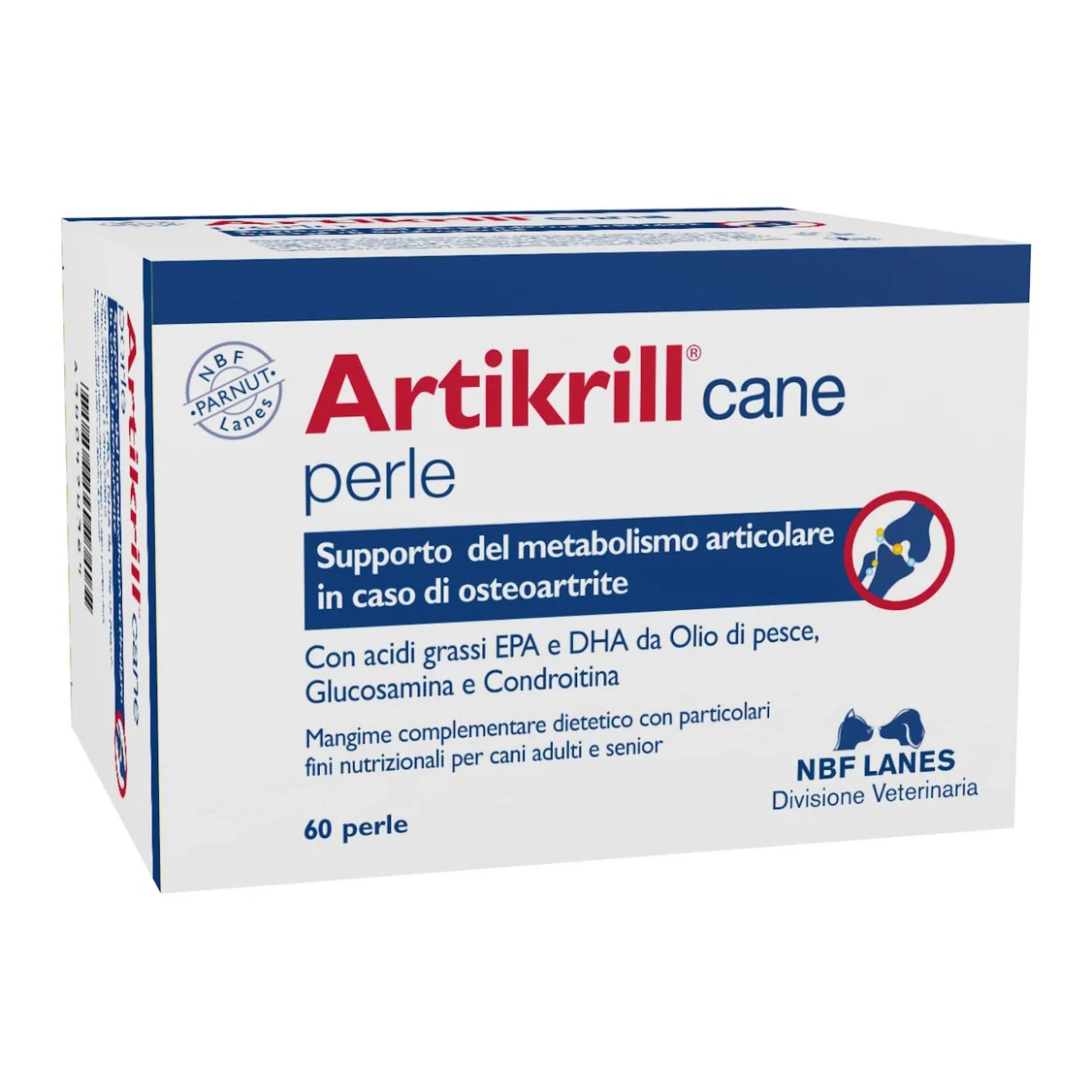ARTIKRILL CANE 60 PERLE – Cura l'Osteoartrite e Problemi Articolari
