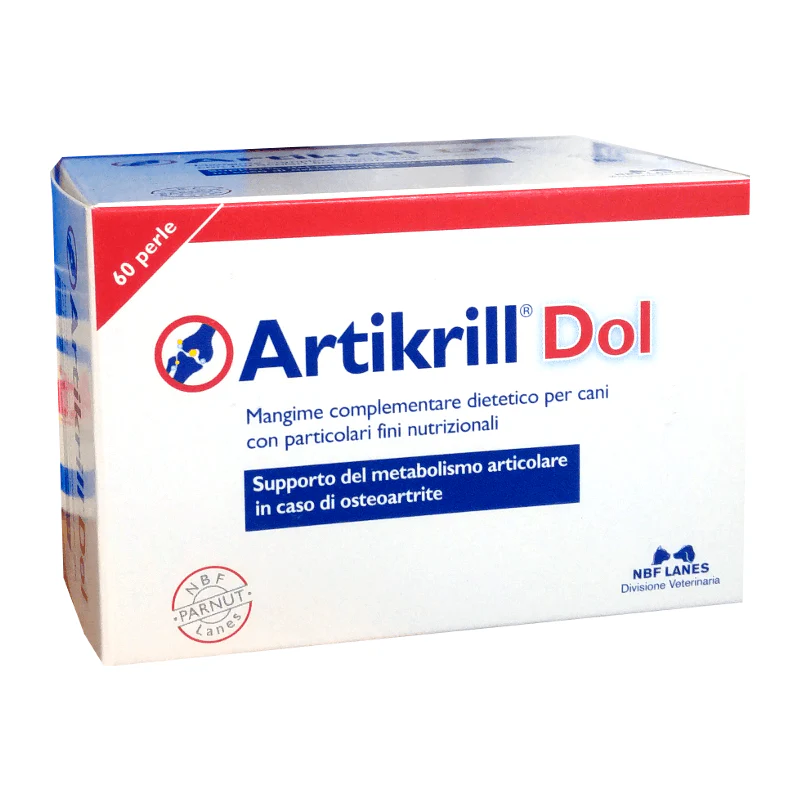 ARTIKRILL DOL CANE 60 PERLE - Contro Osteoartrite e Infiammazioni