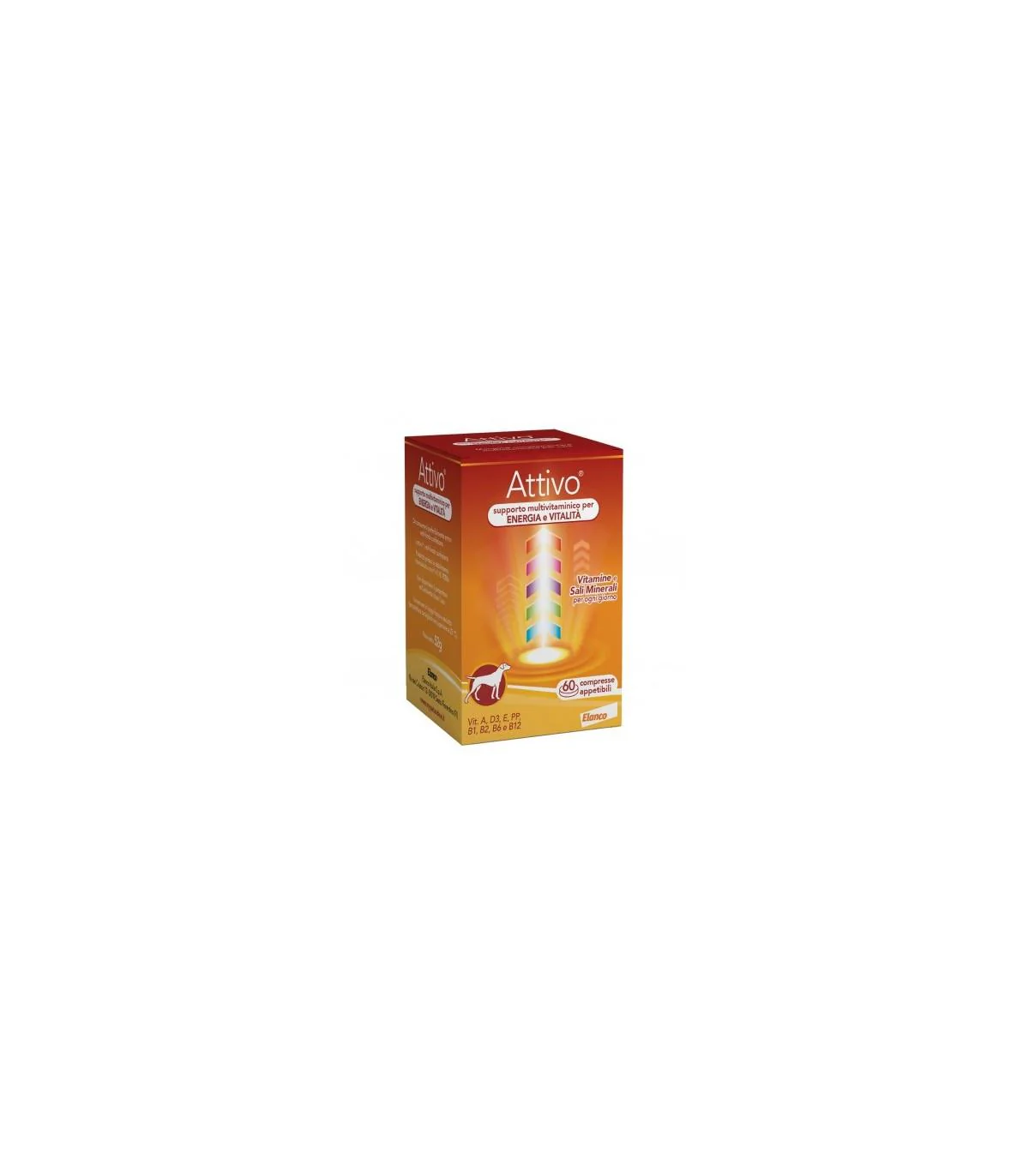 ATTIVO TABS (60 tabs) - Multivitaminico per cani