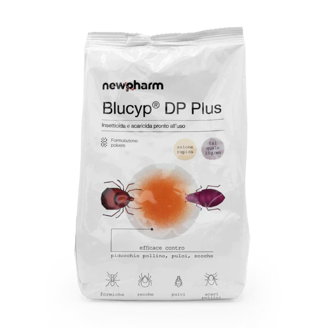 BLUCYP DP PLUS 1kg - Dì Basta a Pulci e Zecche!