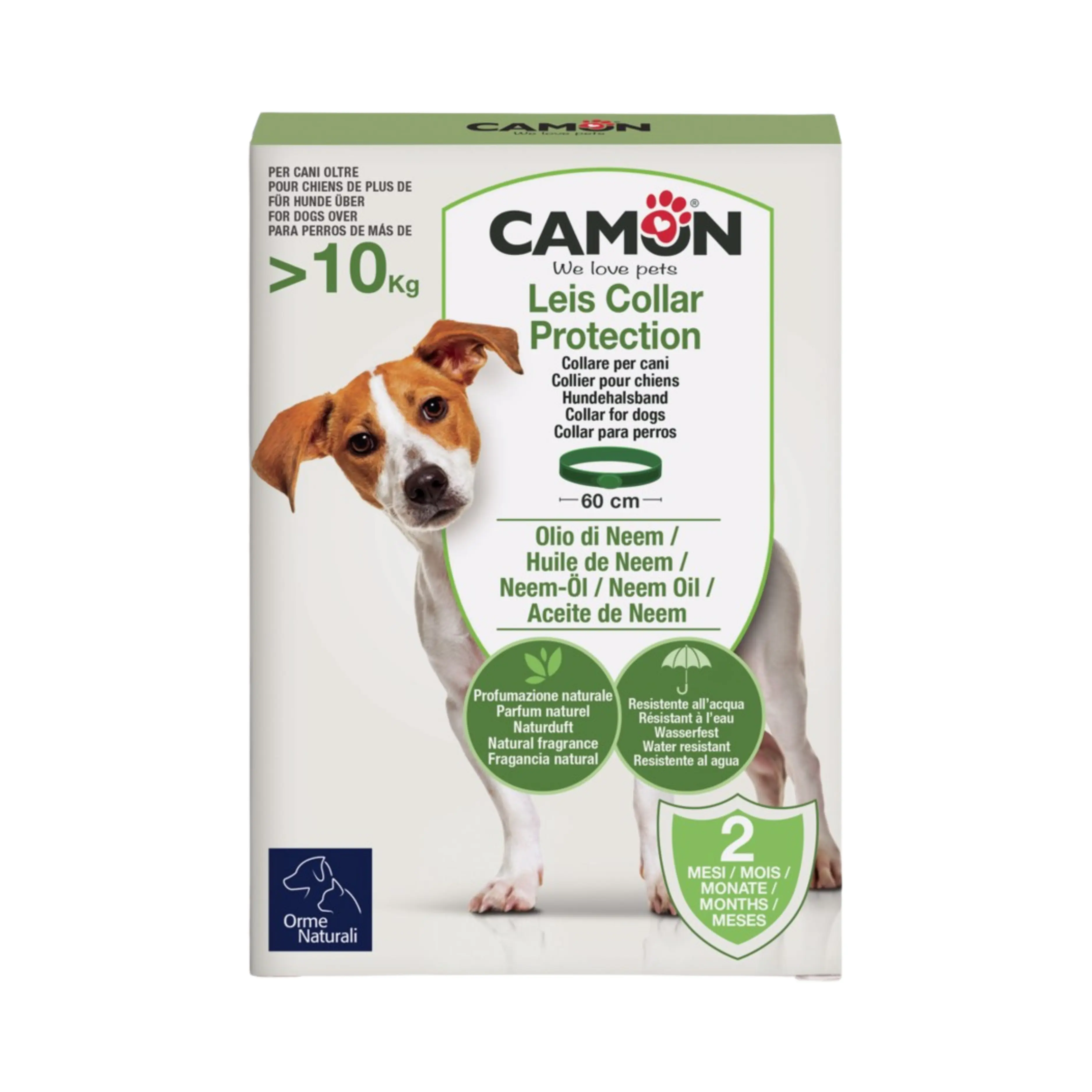 CAMON LEIS COLLARE LARGE OLIO DI NEEM CANE 60cm
