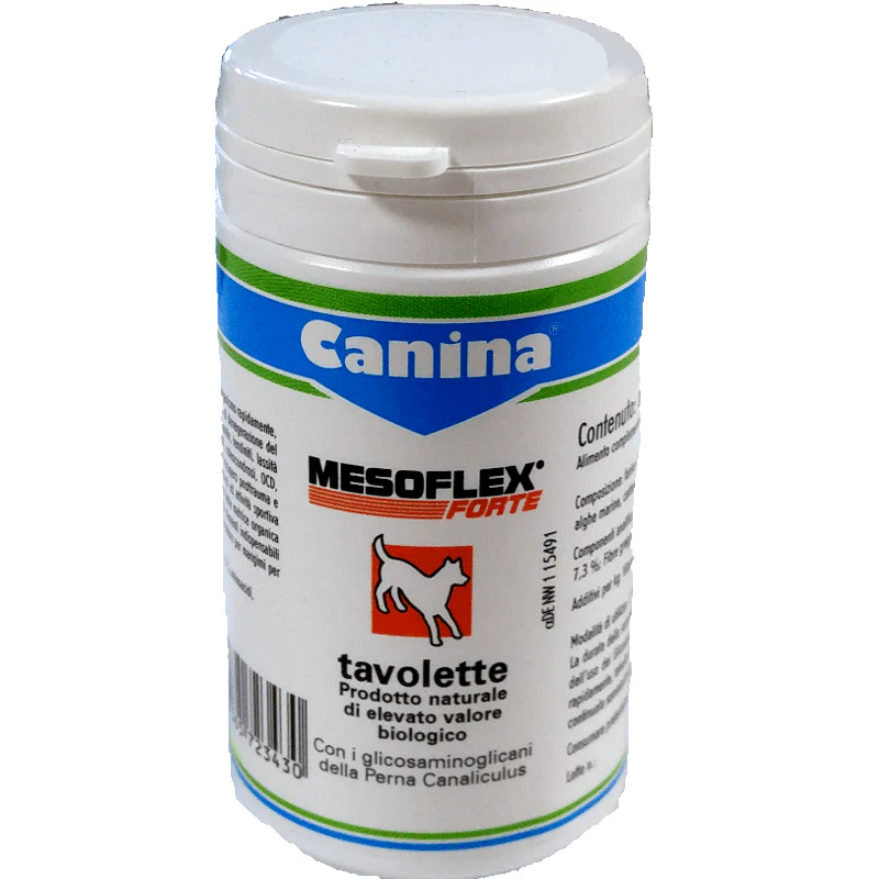 MESOFLEX FORTE 60 TAVOLETTE – Per dolori articolari del cane