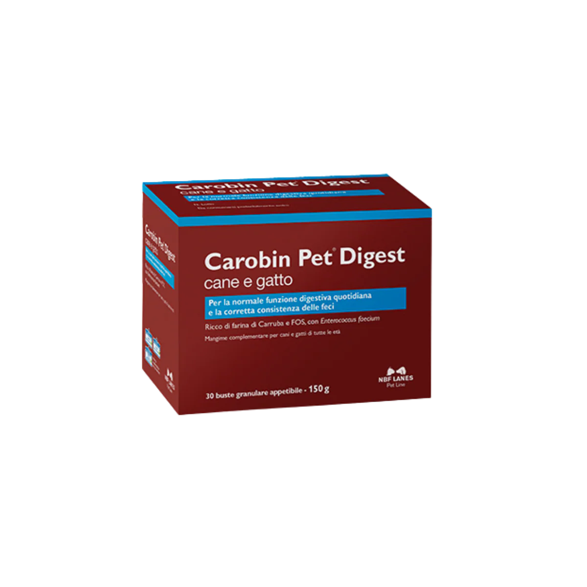 CAROBIN PET DIGEST GRANULARE 150gr – Per problemi intestinali di cani e gatti