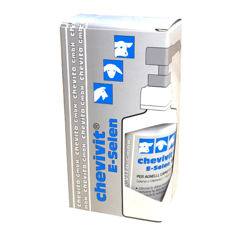 CHEVIVIT E-SELEN 100 ml - Mangime complementare liquido per agnelli e capretti
