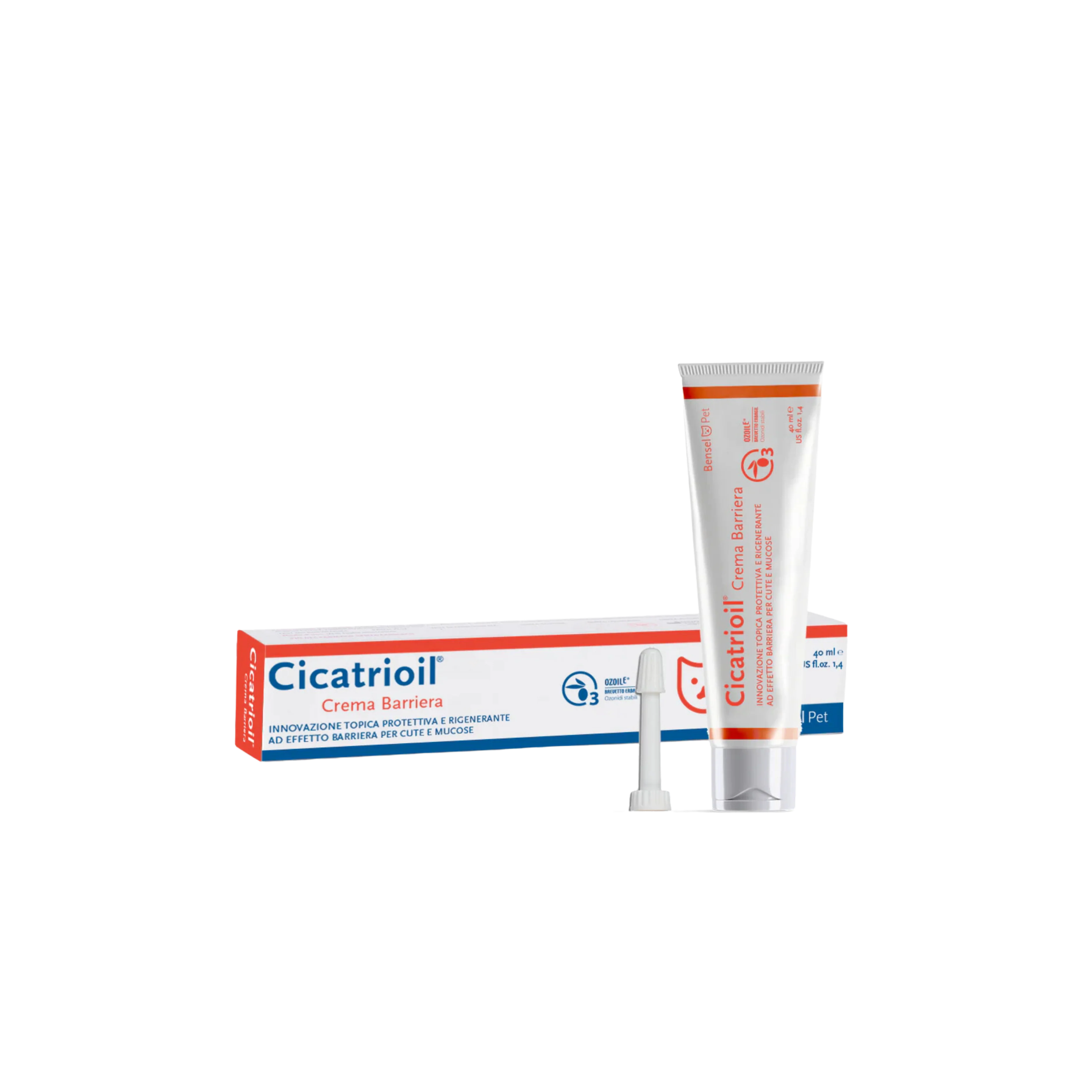 CICATRIOIL CREMA BARRIERA 40 ML - Effetto Barriera Per Cute Dei Gatti