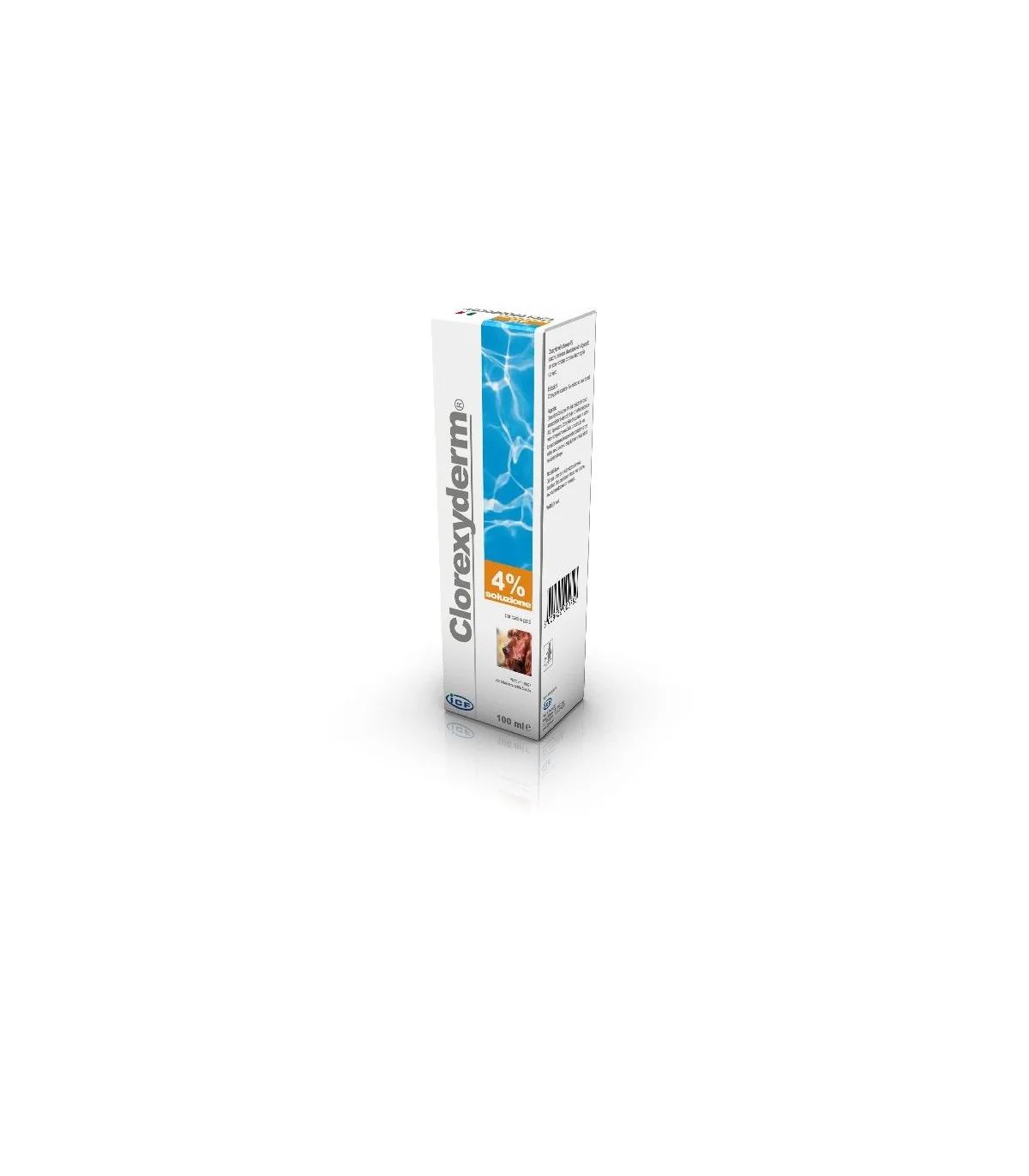 CLOREXYDERM SOLUZIONE 4% 100 ml – Disinfettante reidratante