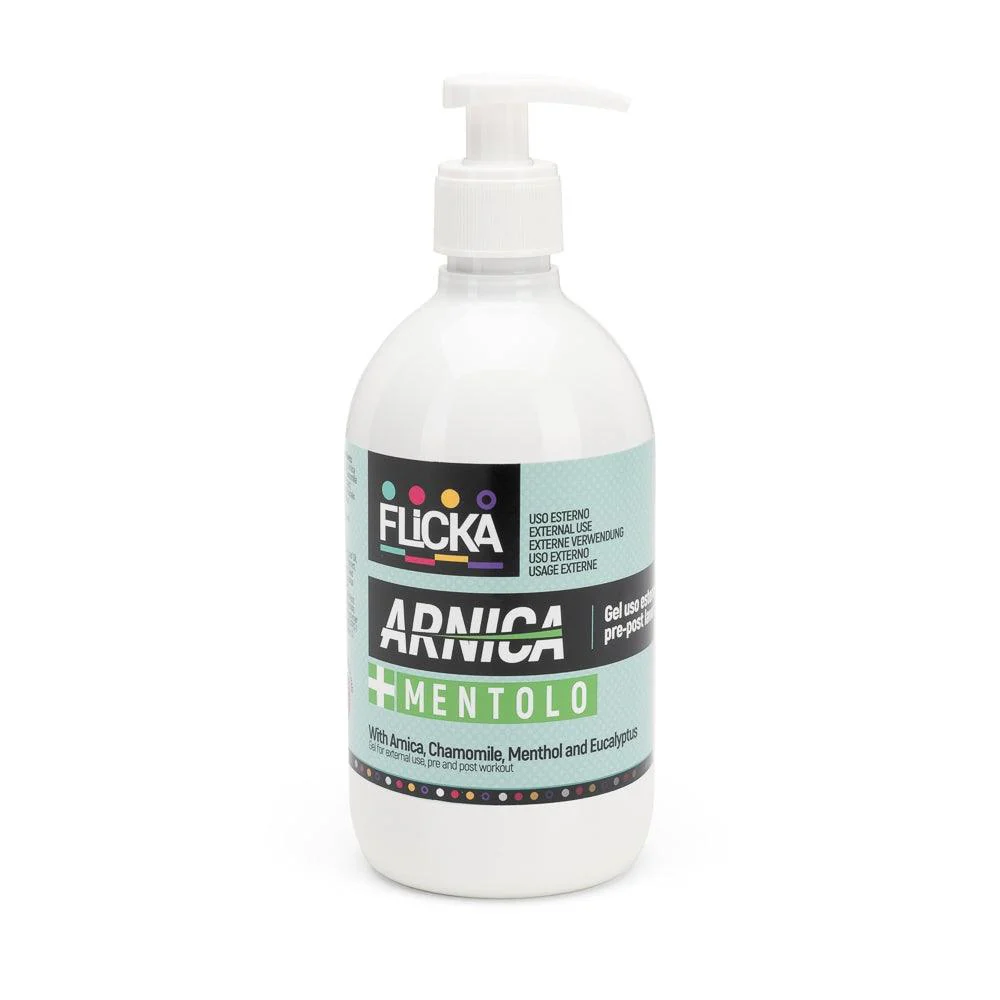 ARNICA GEL MENTOLO FLICKA (500 ml) – Alta concentrazione per gli arti del cavallo