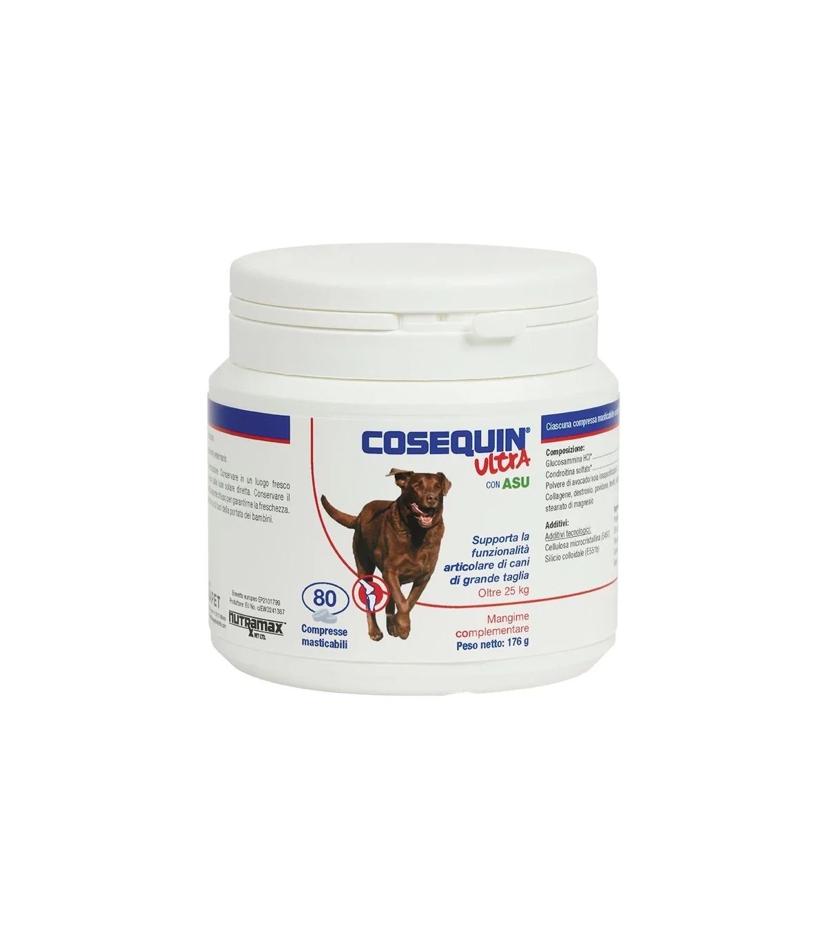 COSEQUIN ULTRA (80 cpr) – Cura e protegge le articolazioni dei cani oltre 25 Kg