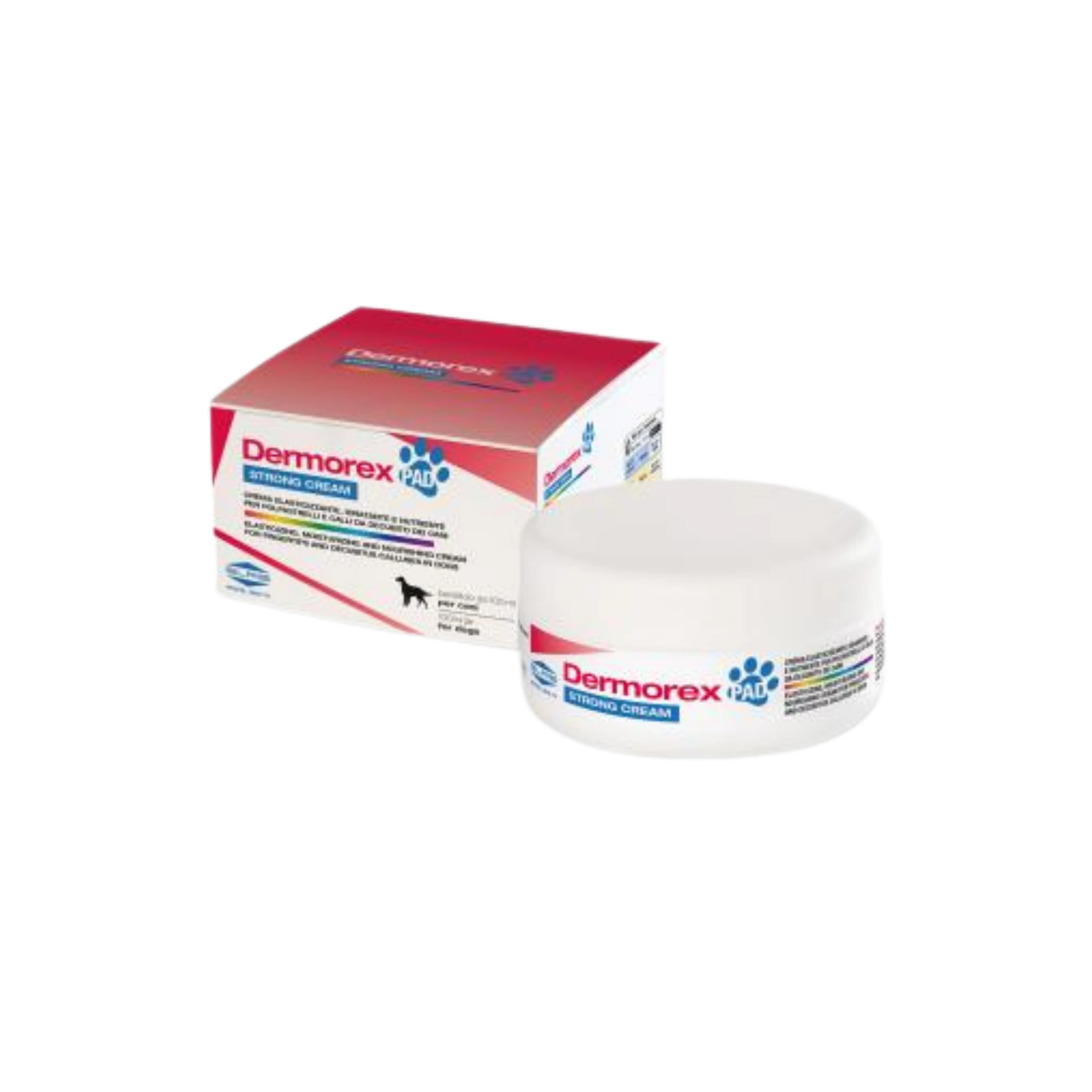 DERMOREX STRONG CREAM 100ml - Crema per Polpastrelli e Calli dei Cani