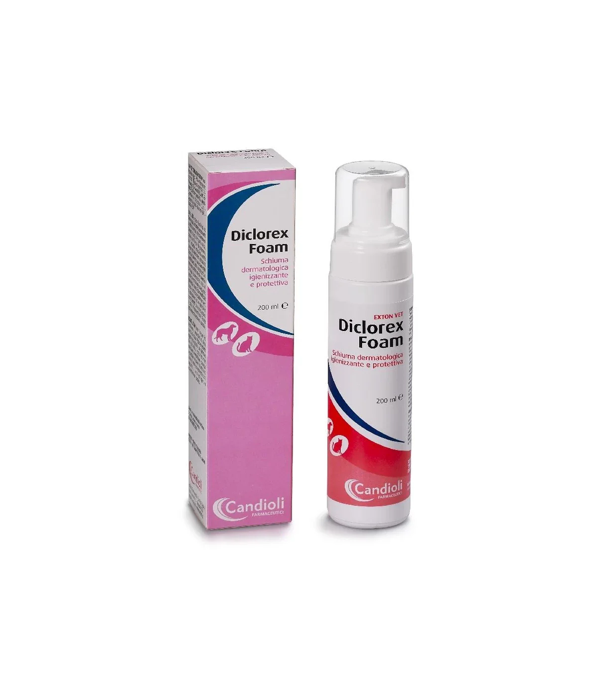 DICLOREX FOAM SCHIUMA 200ml - per il trattamento di affezioni cutanee di diversa origine