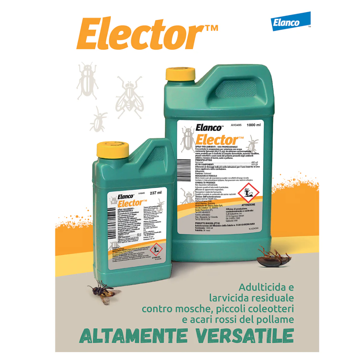 ELANCO ELECTOR 237ml - Protezione Efficace Contro le Mosche - Image 2
