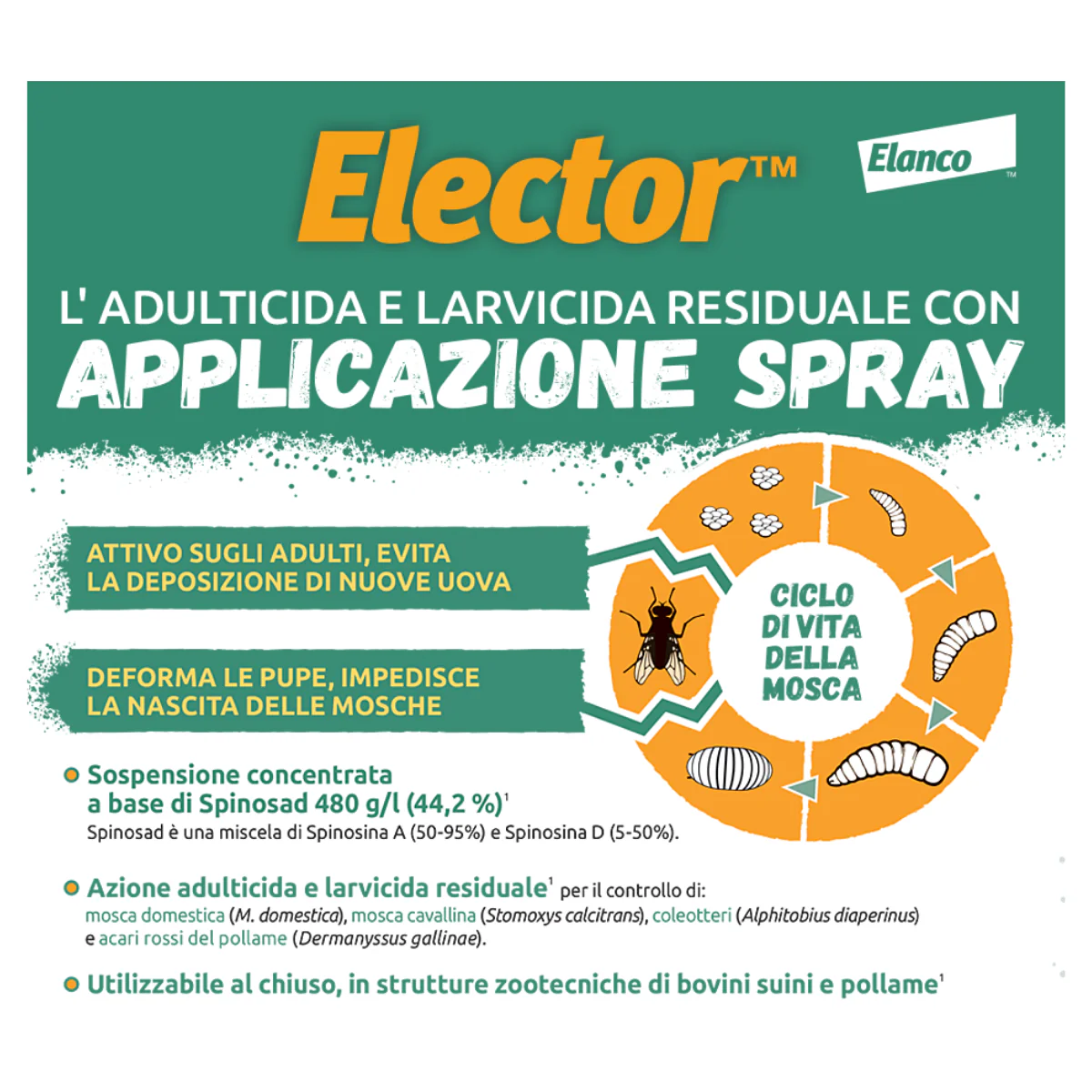 ELANCO ELECTOR 237ml - Protezione Efficace Contro le Mosche - Image 3
