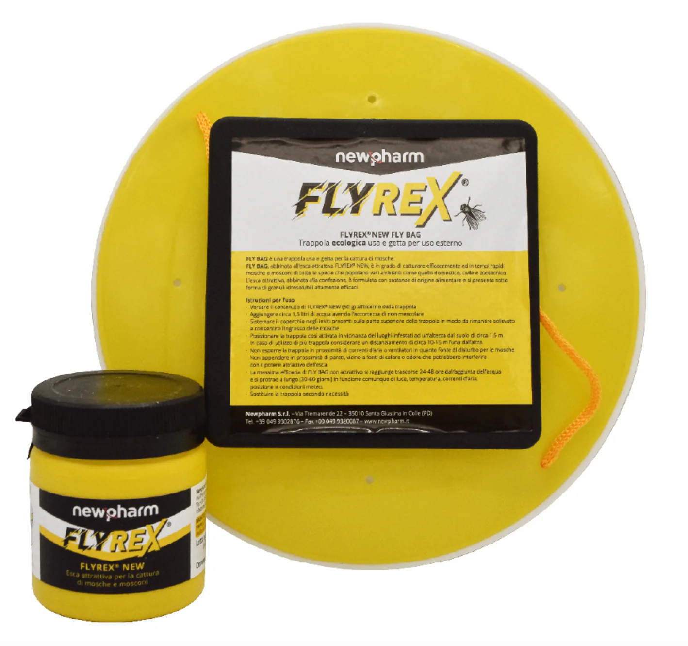 FLYREX Bag Trapper + Ricarica - Soluzione efficace per eliminare le mosche