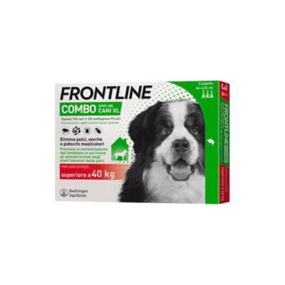 FRONTLINE COMBO CANE oltre 40 kg - (3 pipette) – Contro pulci, zecche e pidocchi