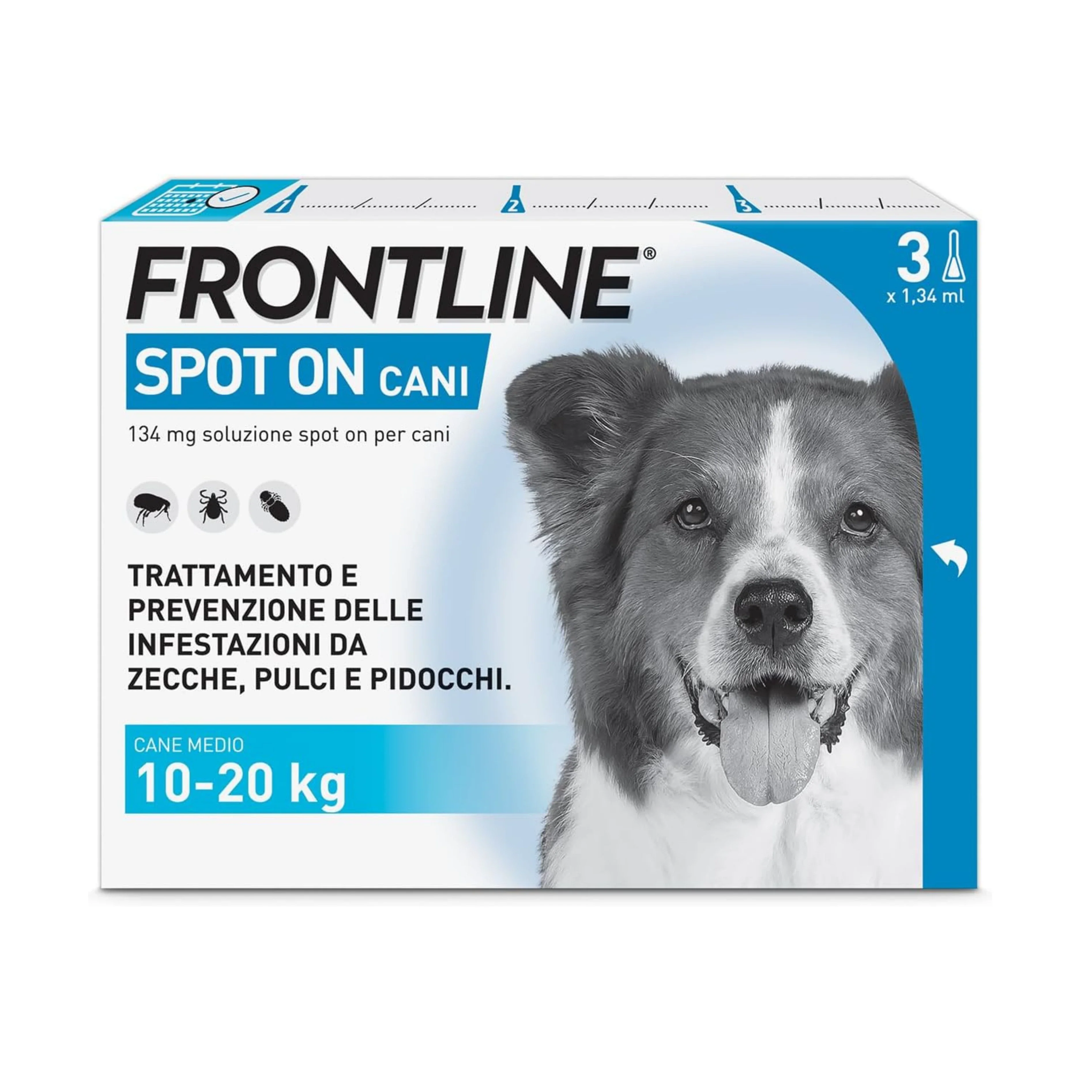 FRONTLINE SPOT ON CANI 10/20 Kg 3 pip