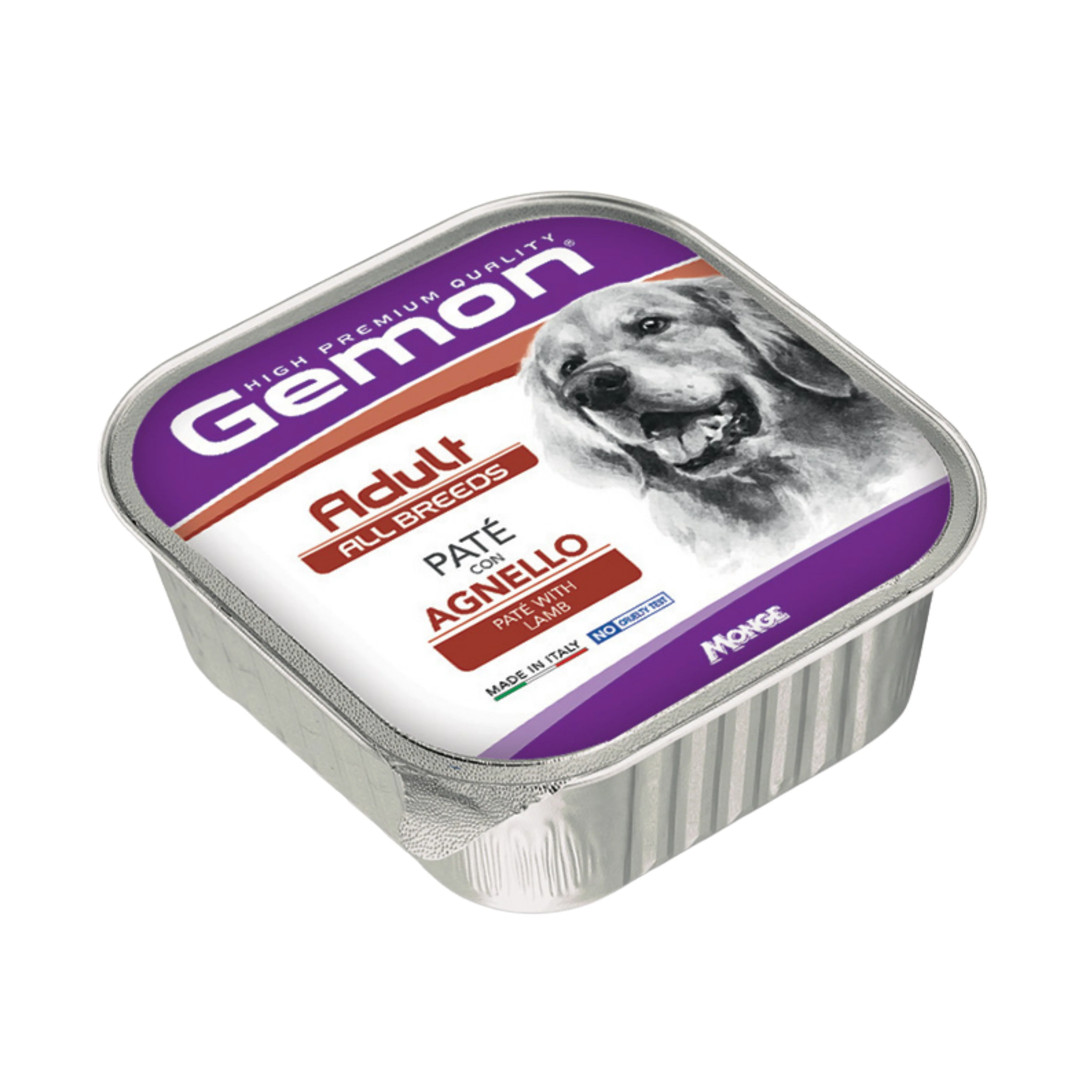 GEMON ALL BREEDS ADULT PATÈ CON AGNELLO 150g