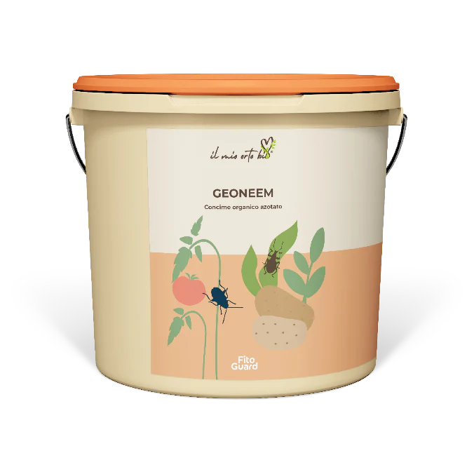 GEONEEM 4 Kg - Concime Naturale per un Giardino Salutare