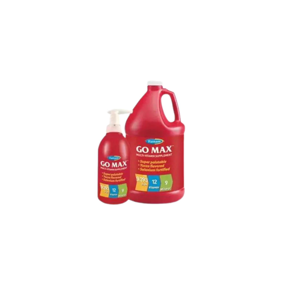 GO MAX 3.78l + (flacone 946ml omaggio) -Integratore Multivitaminico per cavalli