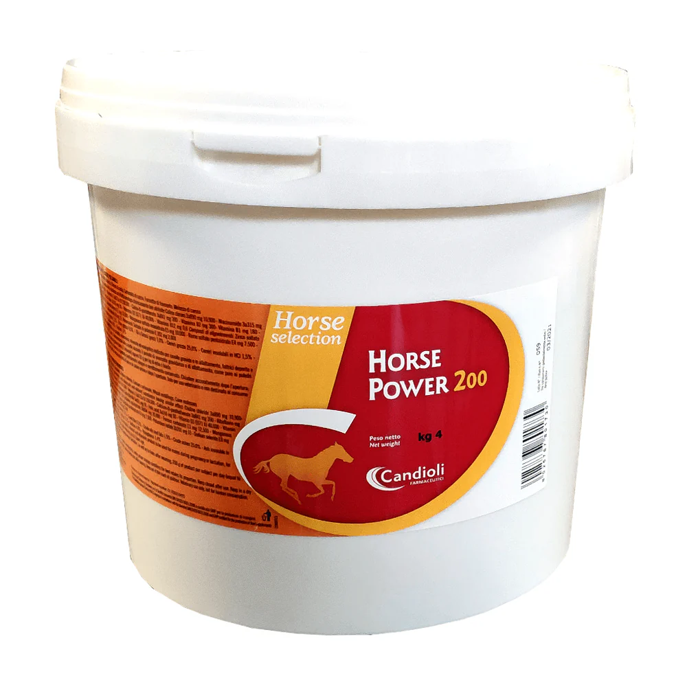 HORSE POWER 200 da 4 Kg – Alimento vitaminico per cavalli