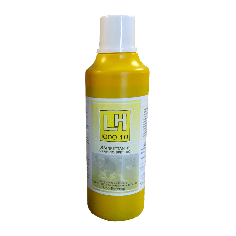 LH IODO 10 1lt (Betadine giallo) - Soluzione disinfettante antisettica