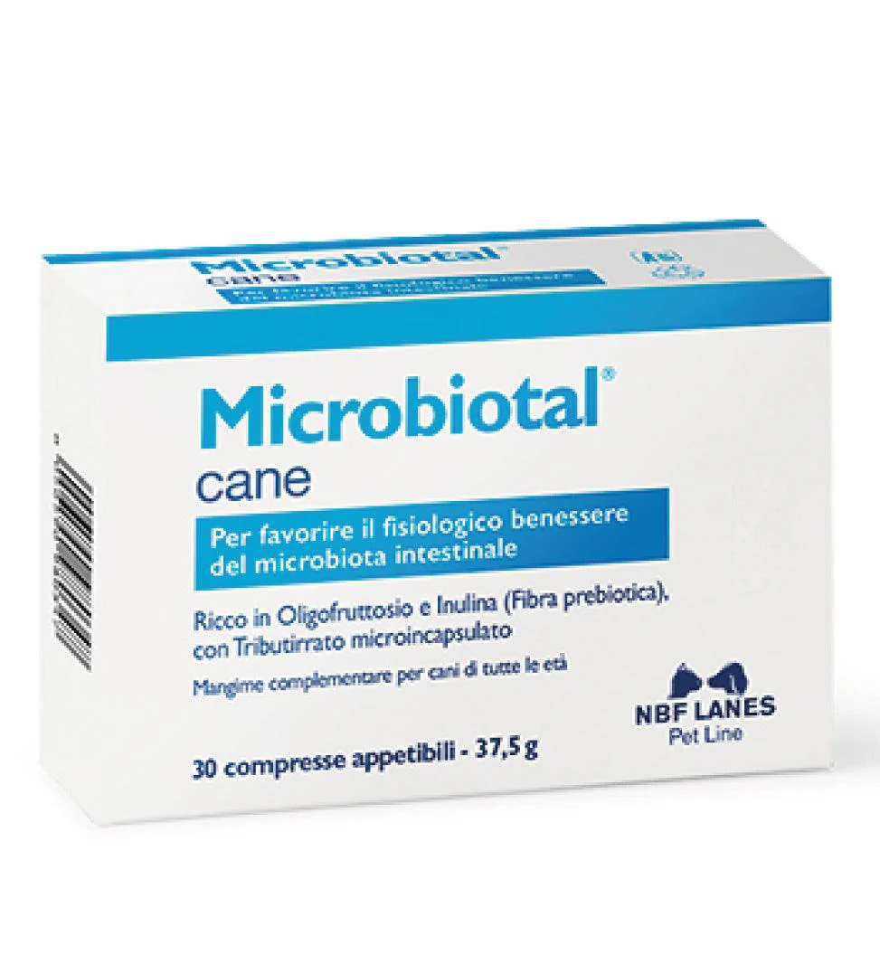 MICROBIOTAL CANE (30 cpr) – Contrasta i problemi intestinali