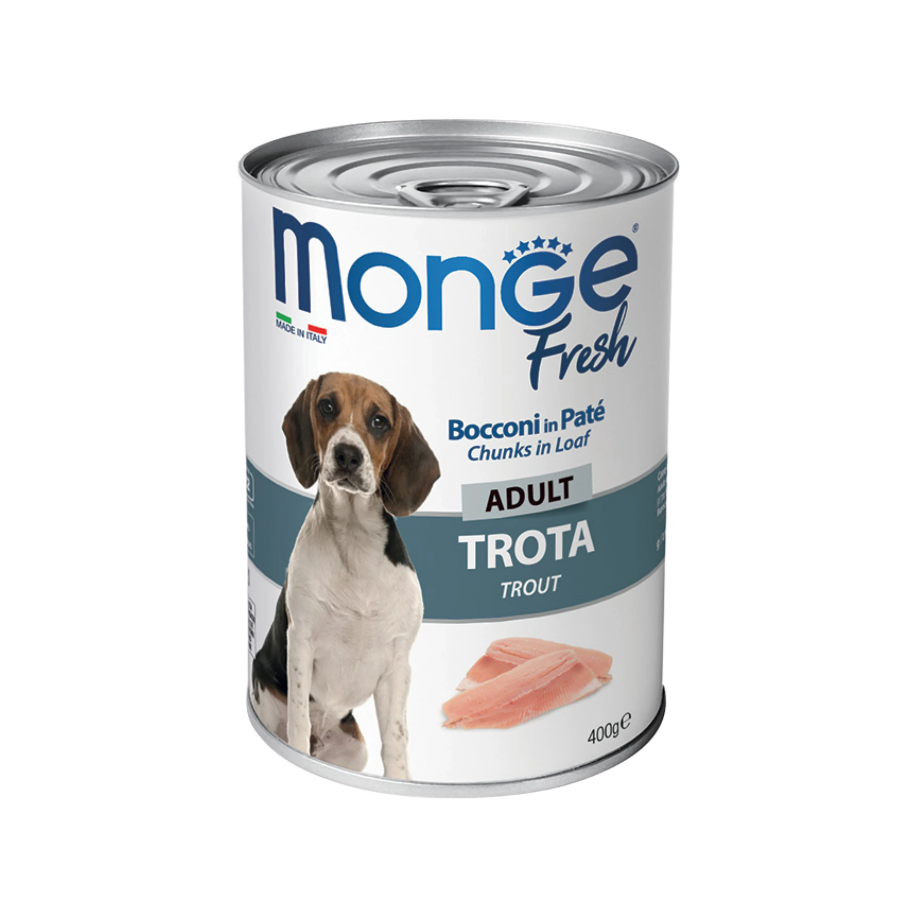 MONGE DOG FRESH BOCCONCINI IN PATÈ ADULT TROTA