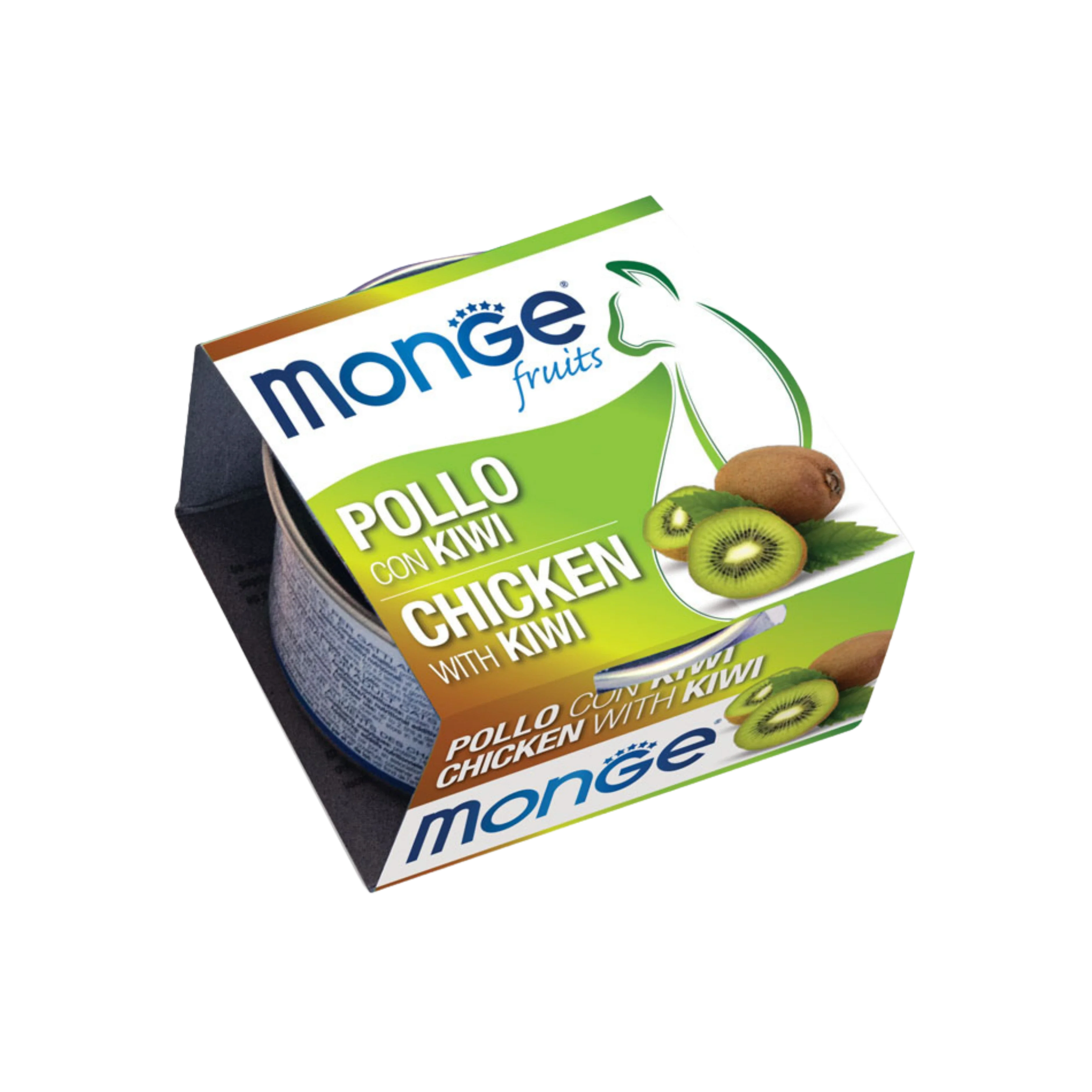 MONGE FRUIT GATTO POLLO E KIWI 80g (12pz)