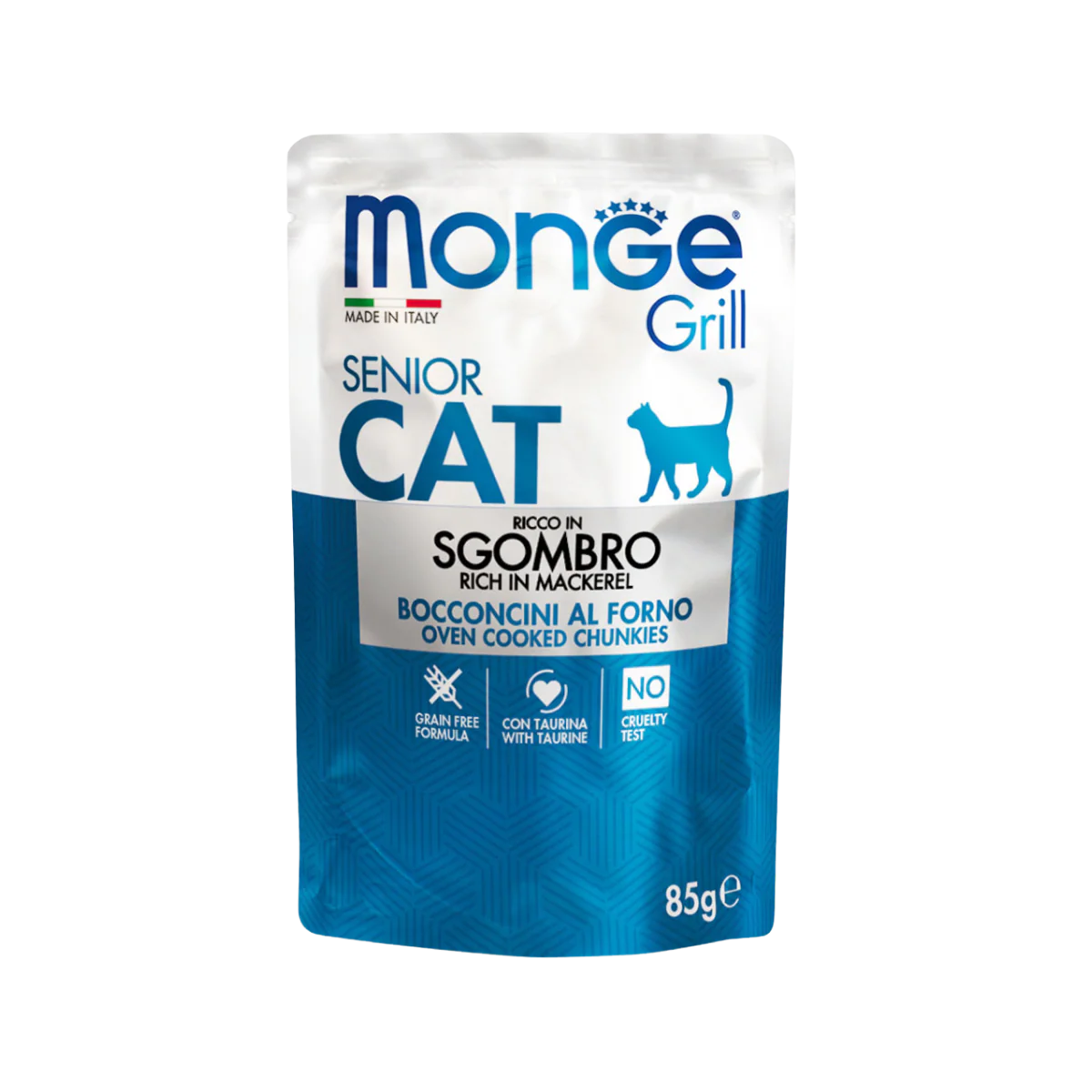 MONGE GRILL CAT SENIOR BOCCONCINI SGOMBRO