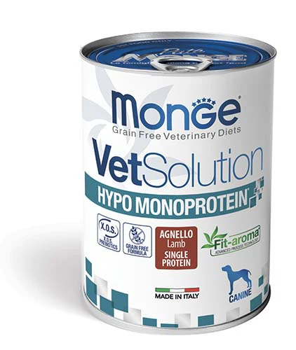 MONGE VETSOLUTION CANE HYPO MONPROTEIN AGNELLO 400g