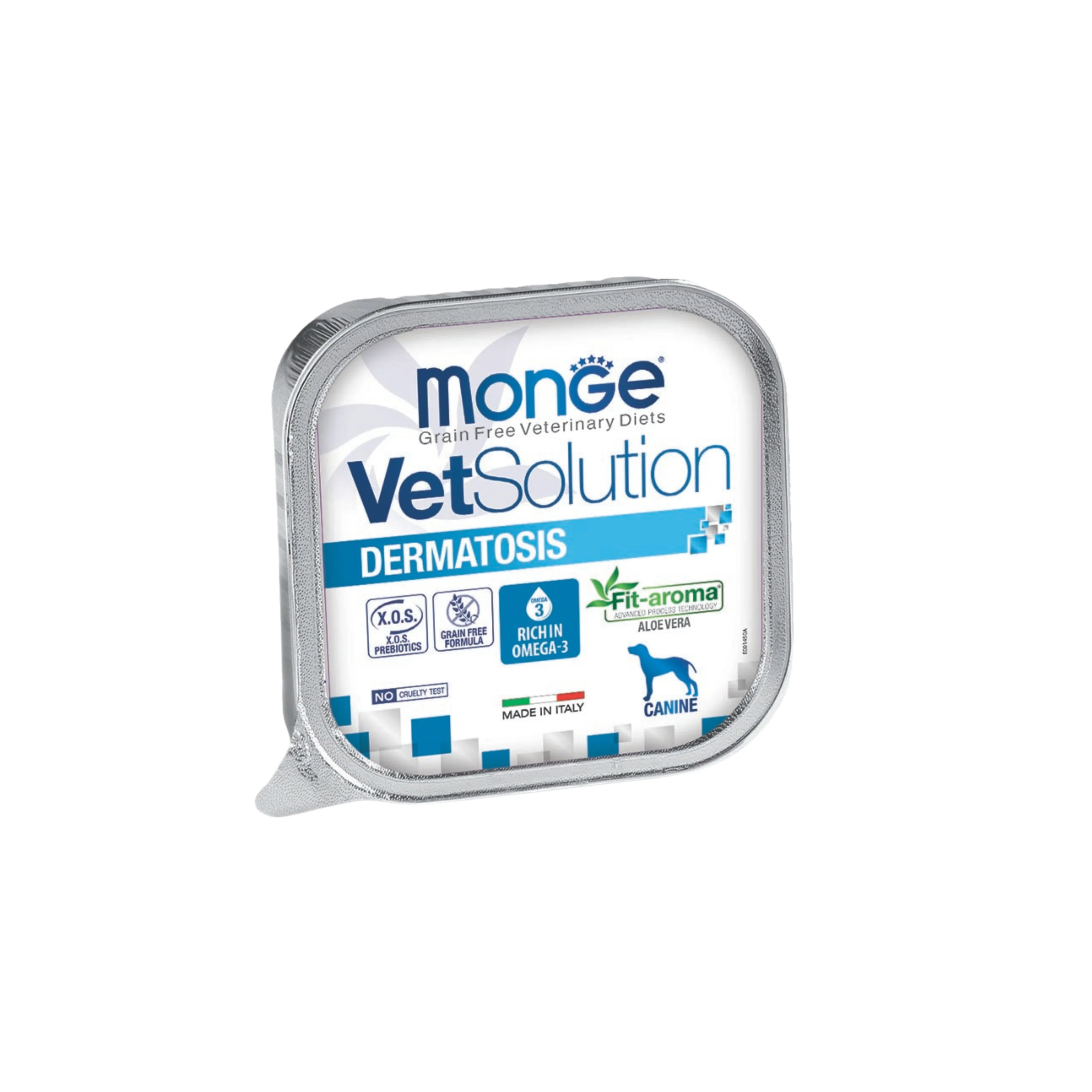 MONGE VETSOLUTION DERMATOSIS CANINE 150g 12pz
