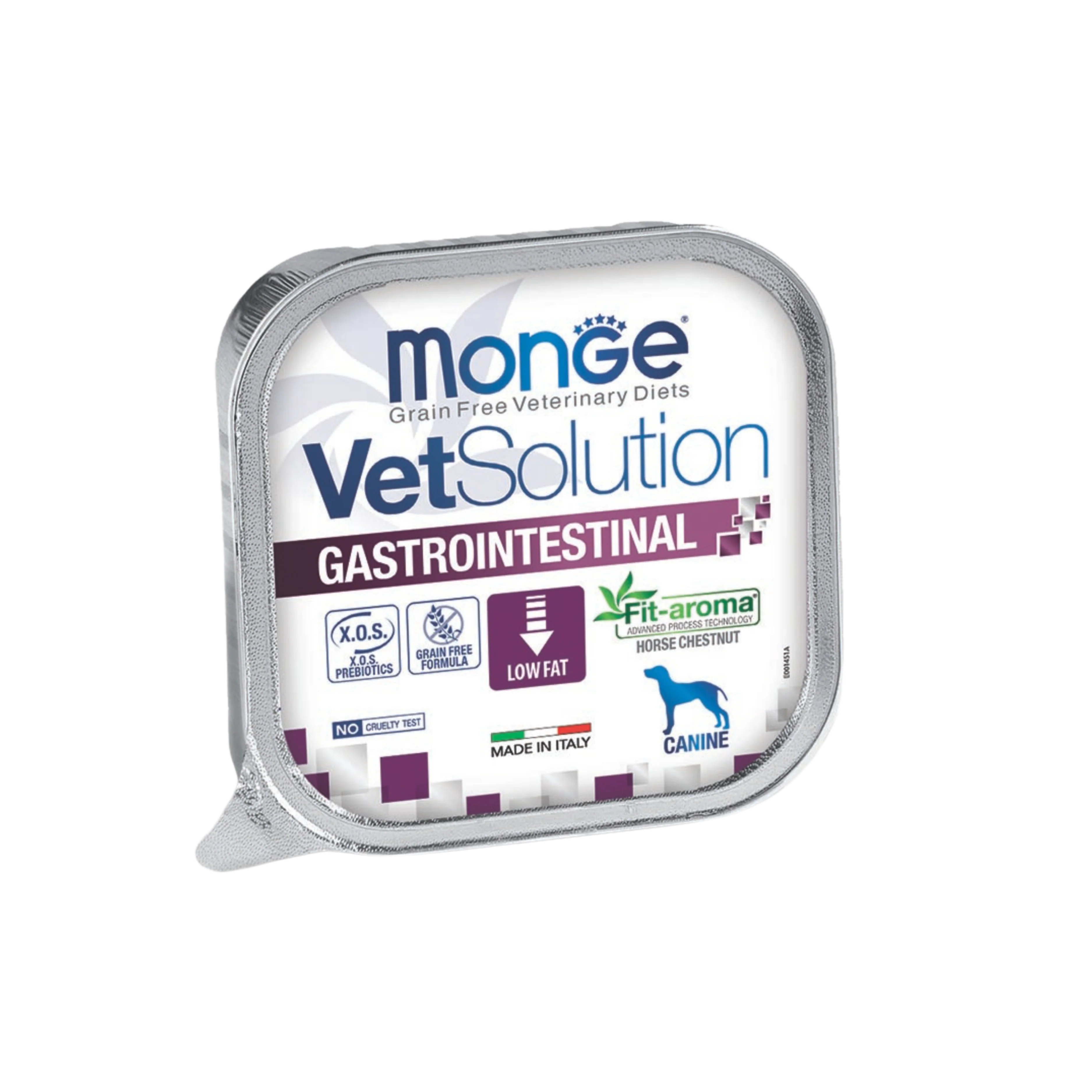 MONGE VETSOLUTION GASTROINTESTINAL CANINE 150g 10pz