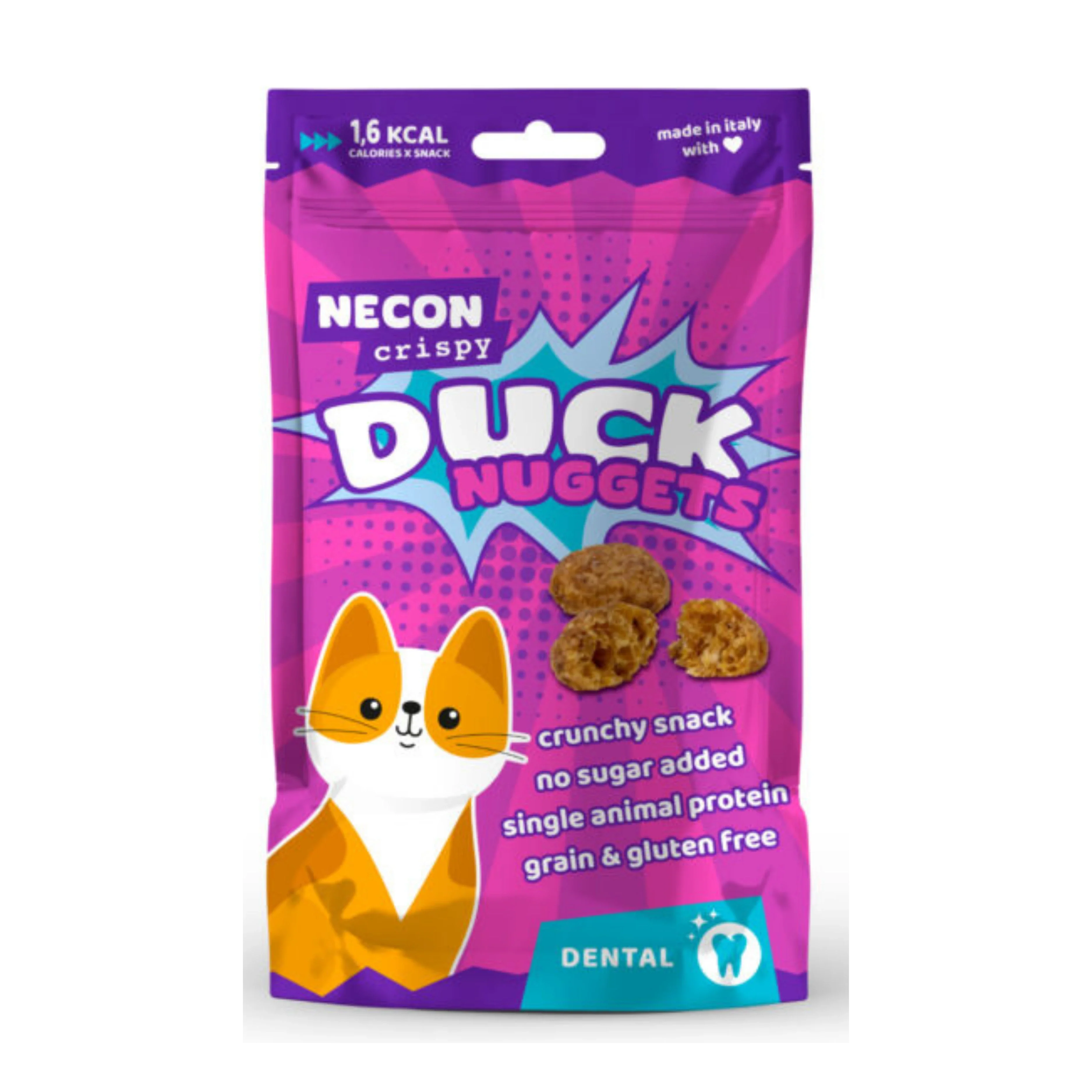 NECON CRISPY DUCK NUGGETS DENTAL GATTO