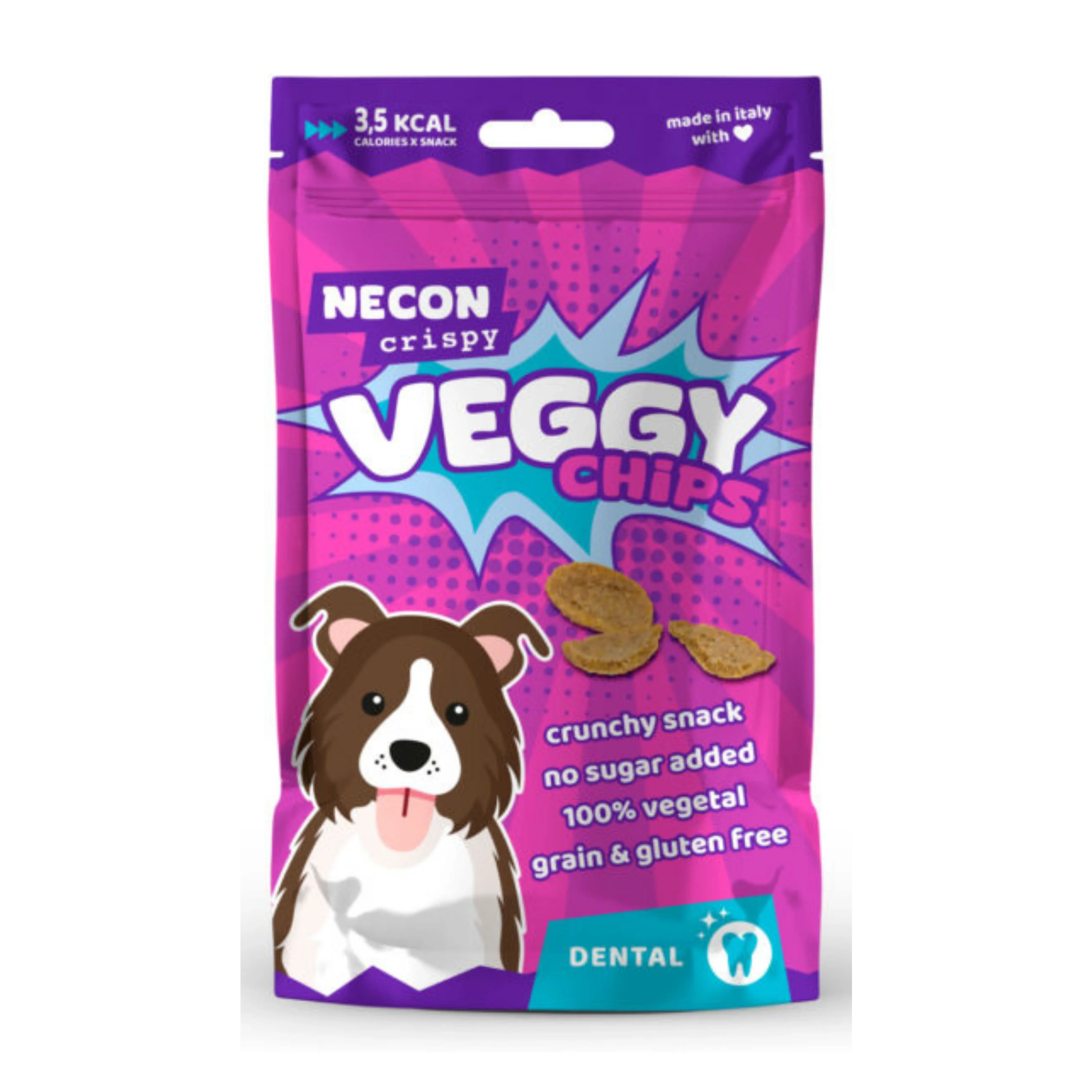 NECON CRISPY VEGGY CHIPS ANTIAGE CANE