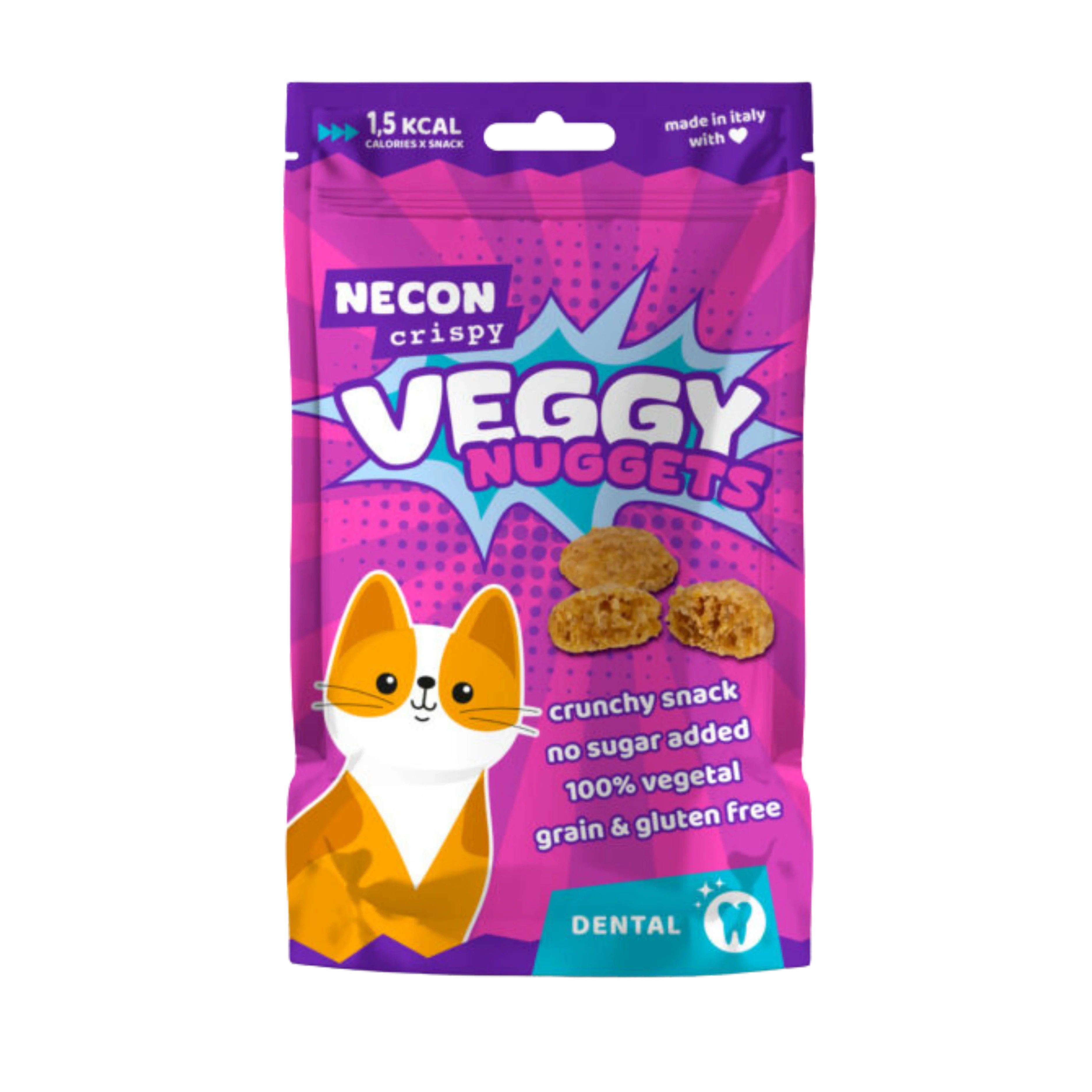 NECON CRISPY VEGGY NUGGETS DENTAL GATTO