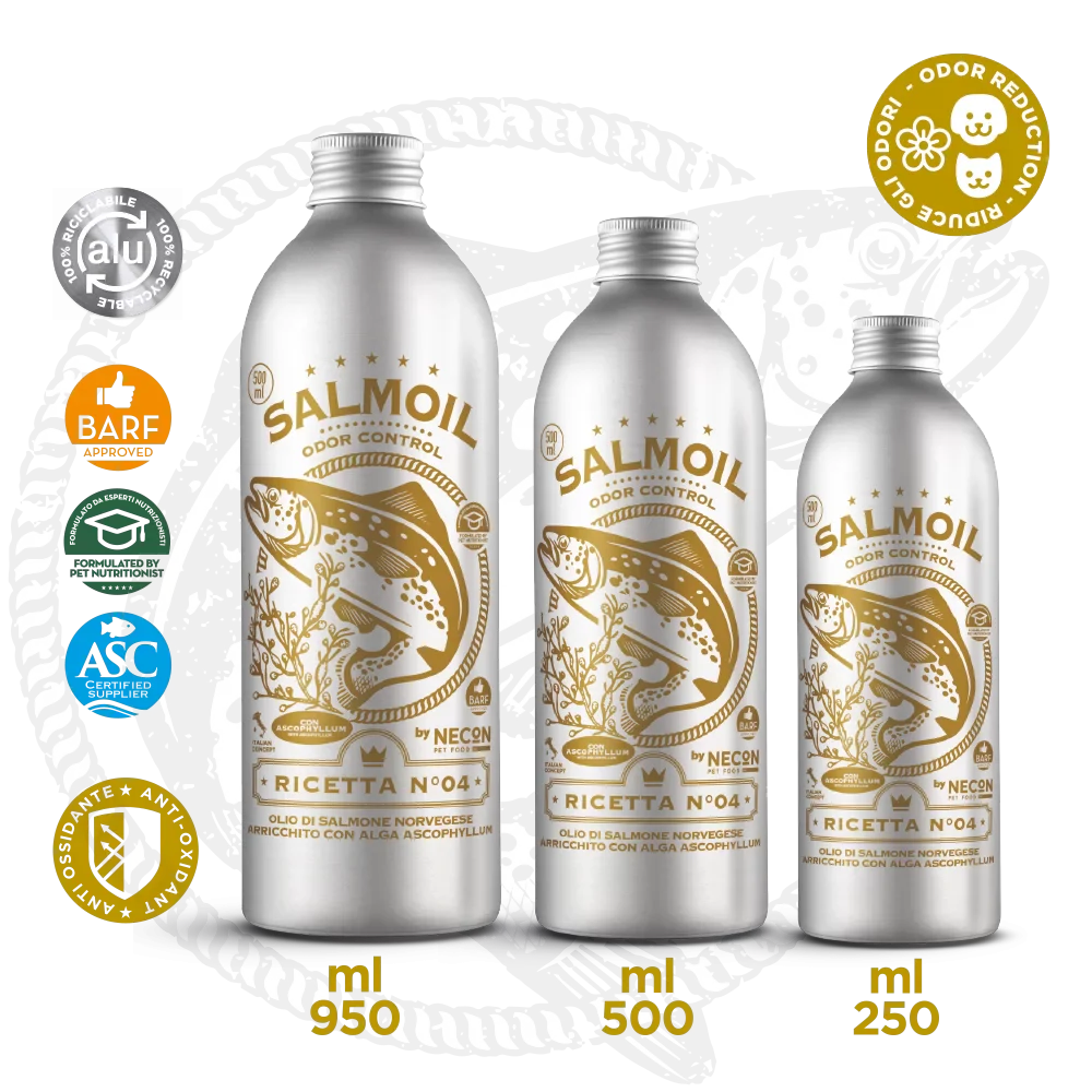 NECON SALMOIL RICETTA 4 250 ml - Odor Control - Image 3