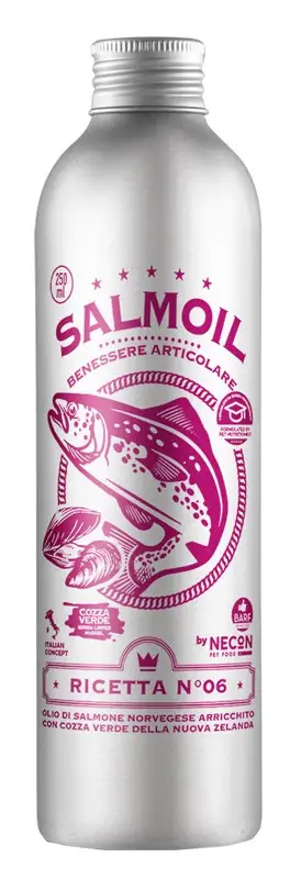 NECON SALMOIL RICETTA 6 250 ml - Benessere articolare