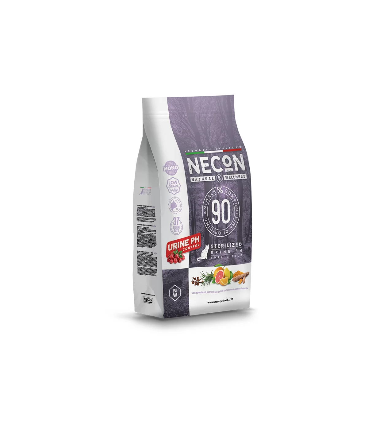 NECON STERILIZED URINE PH MAIALE E RISO 1,5 Kg - Supporto per le vie urinarie