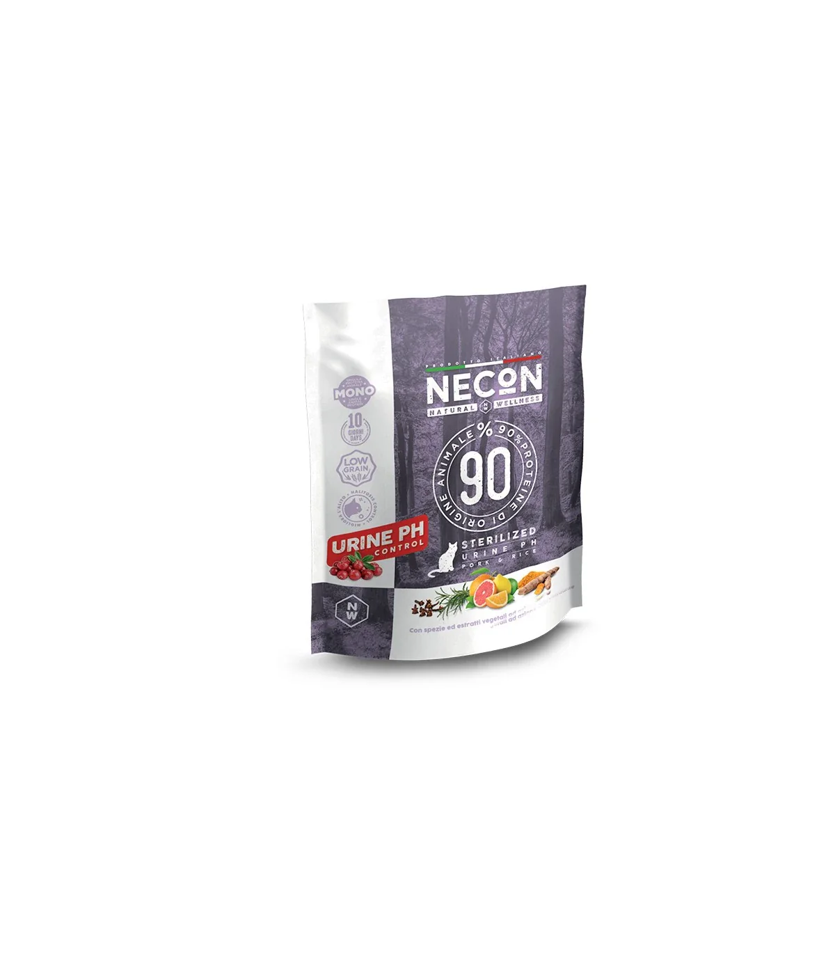NECON STERILIZED URINE PH MAIALE E RISO 400 g- Supporto per le vie urinarie