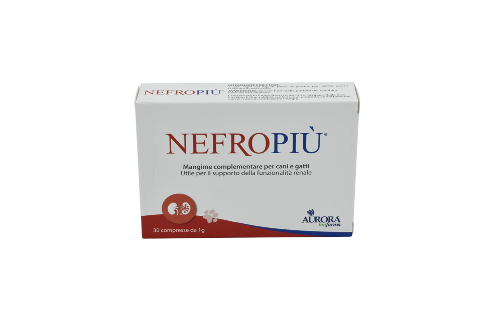 NEFROPIÙ 30 cpr – Supporto Renale Per Cani e Gatti