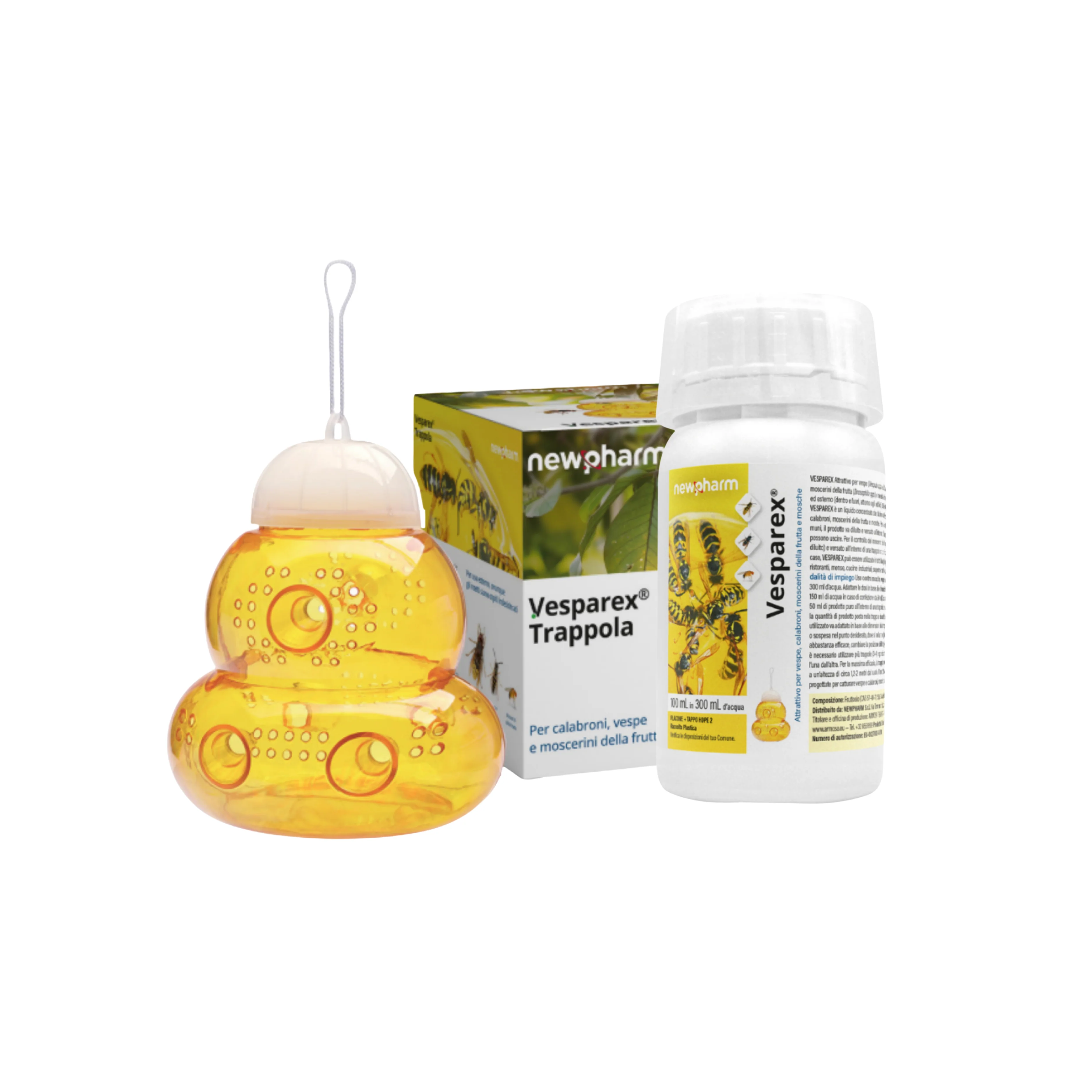 NEWPHARM VESPAREX TRAPPOLA + ATTRATTIVO 200ml