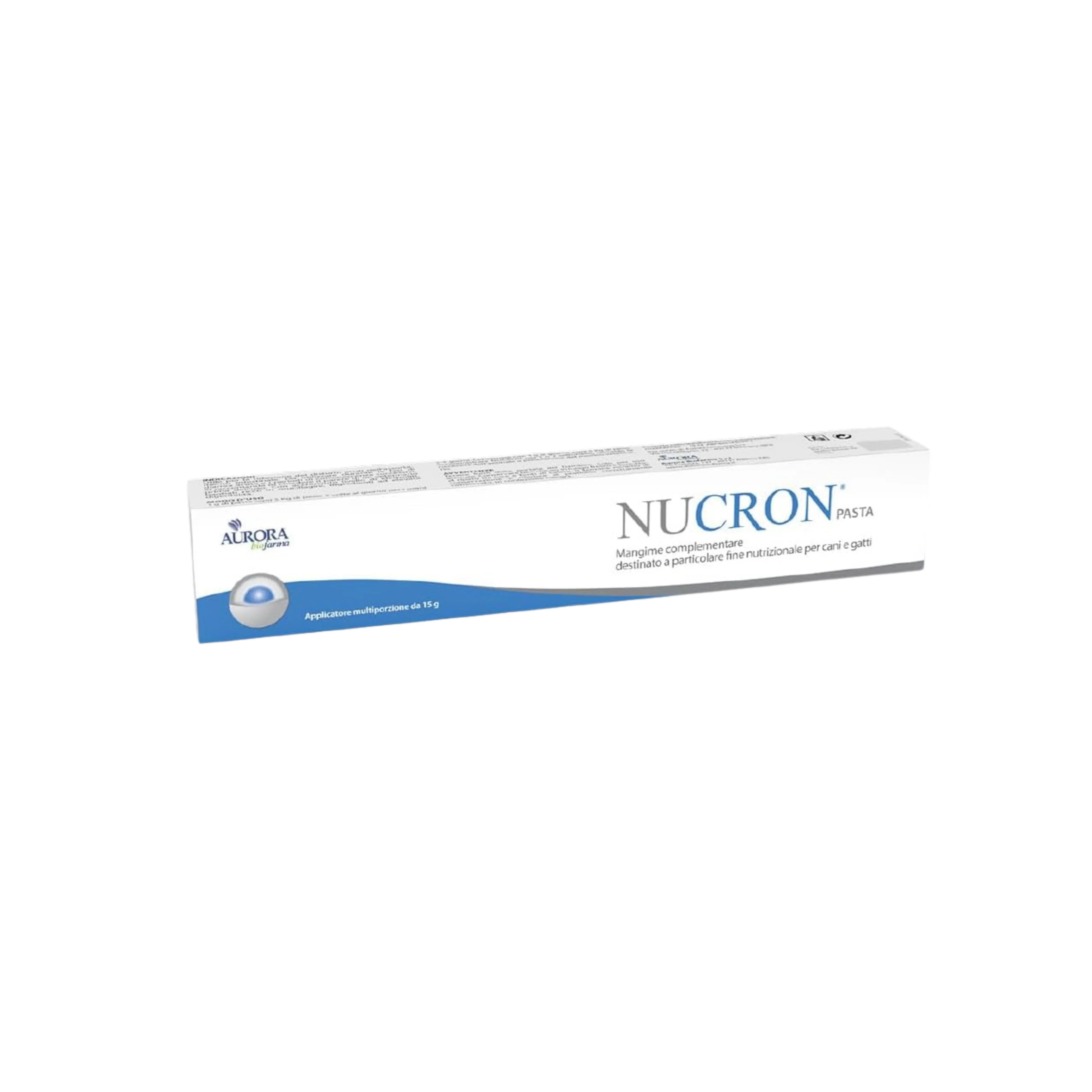 NUCRON PASTA 15g - Stabilizza la Digestione Di Cani e Gatti