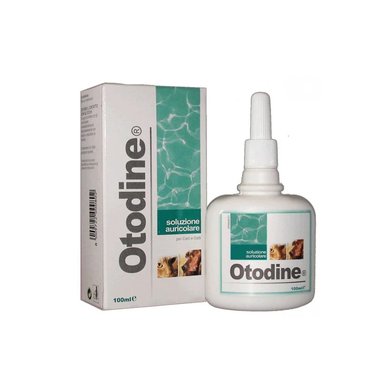 OTODINE 100 ml – Detergente auricolare per cani e gatti
