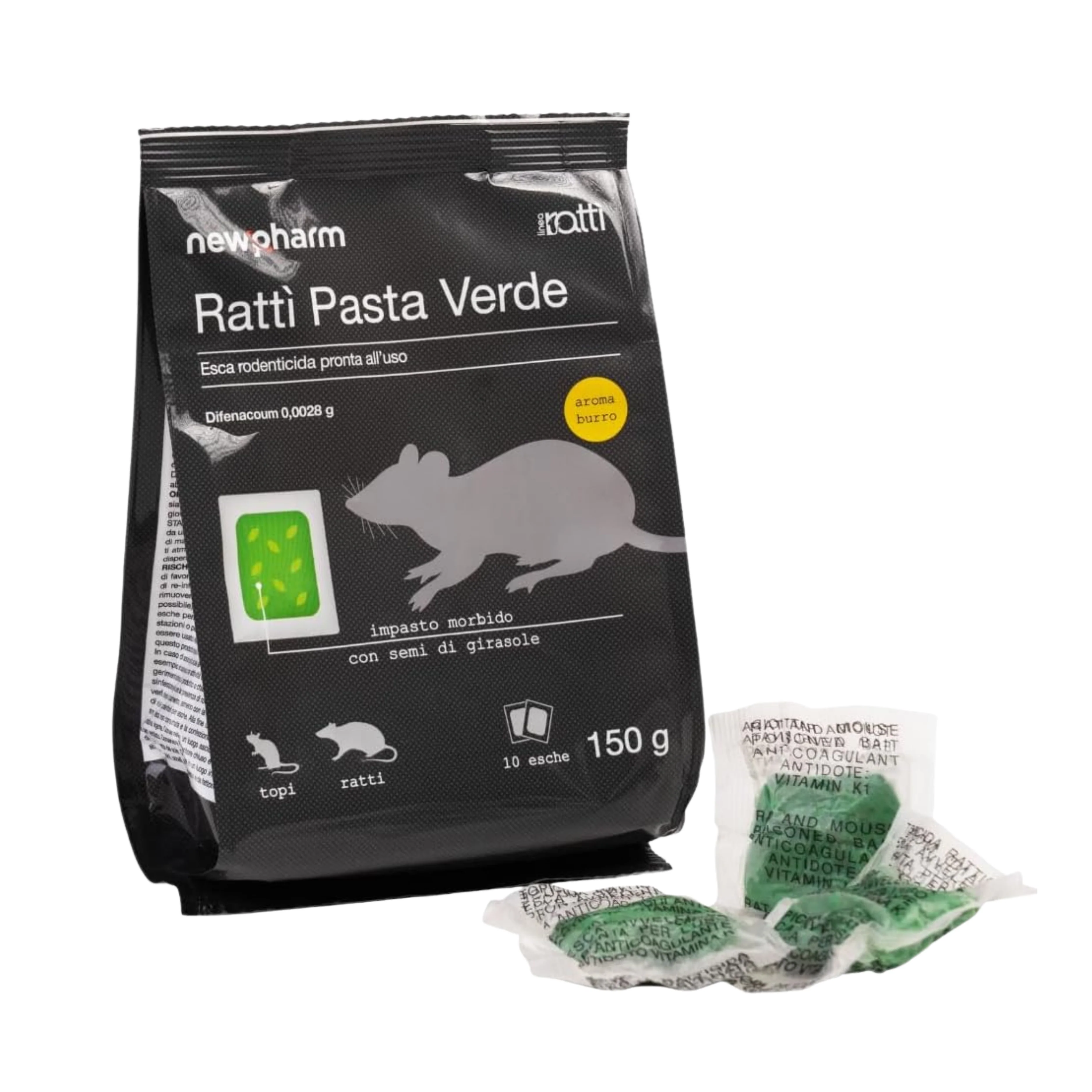 RATTI PASTA VERDE 150g
