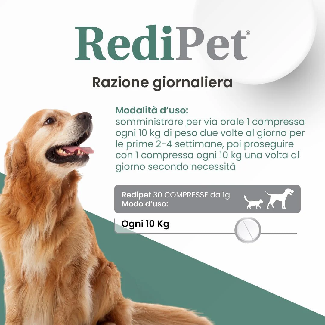 REDIPET 30cpr - Supporto Intestinale Per Cani e Gatti - Image 4