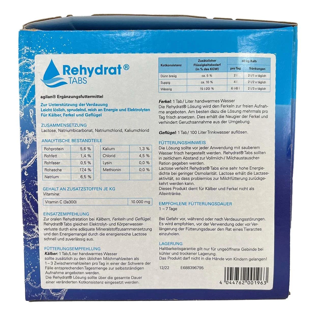 REHYDRAT - Integratore Elettrolitico per Vitelli e Suinetti - Image 3