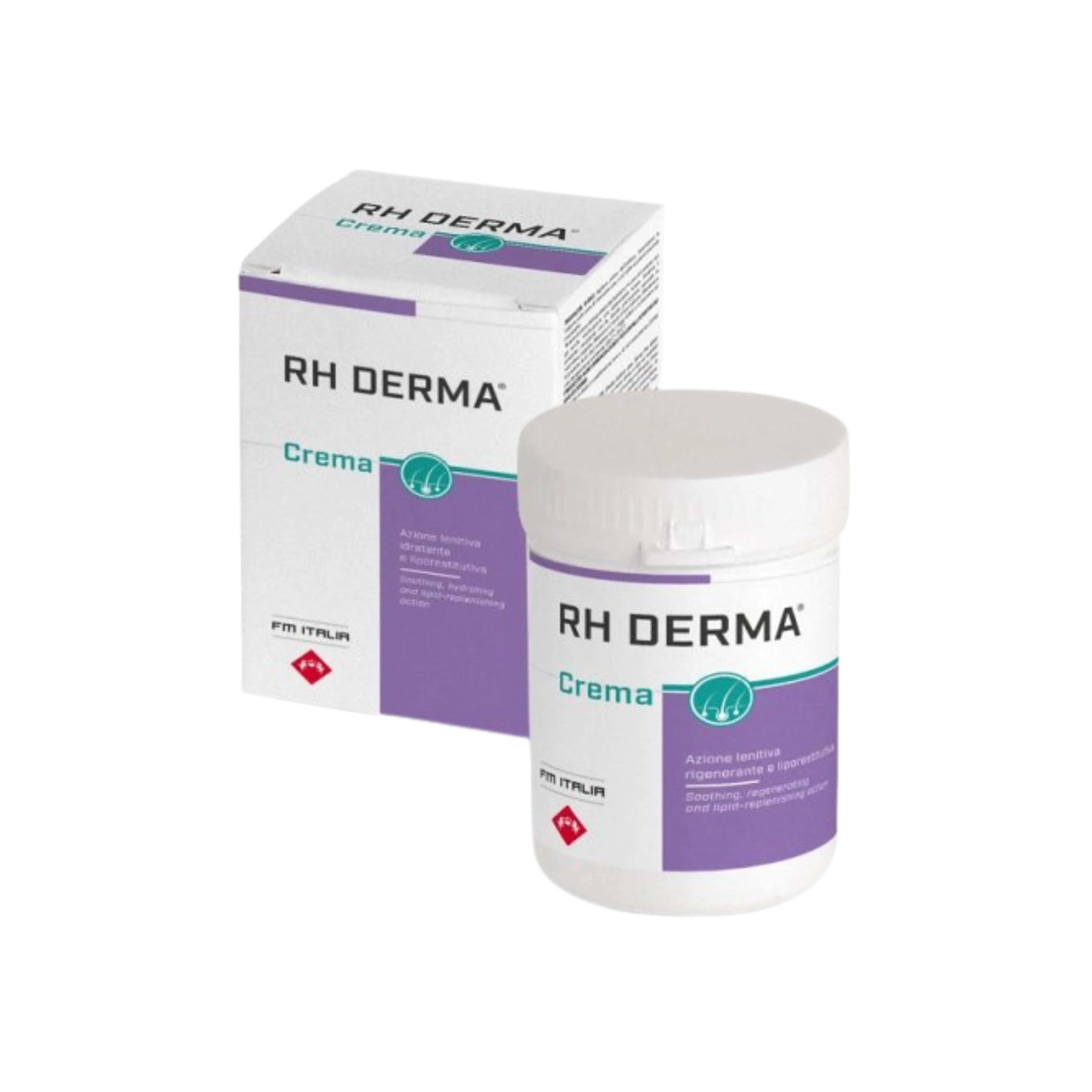 RH DERMA CREMA 250ml - Crema Lenitiva Per Animali