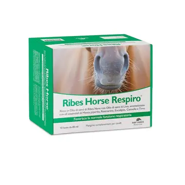 RIBES HORSE RESPIRO 10bs x 25 ml - Salute Respiratoria Per Cavalli