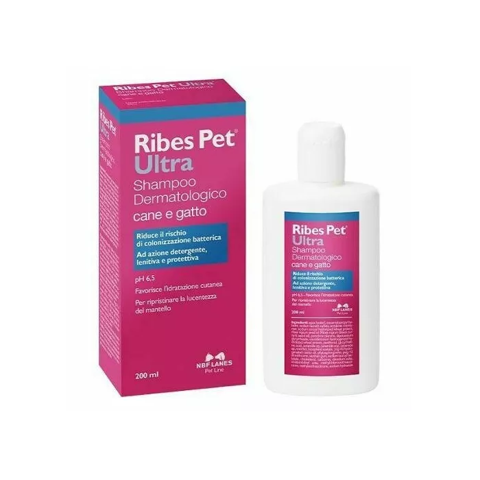 RIBES PET ULTRA SHAMPOO BALSAMO DERMATOLOGICO 200 ml