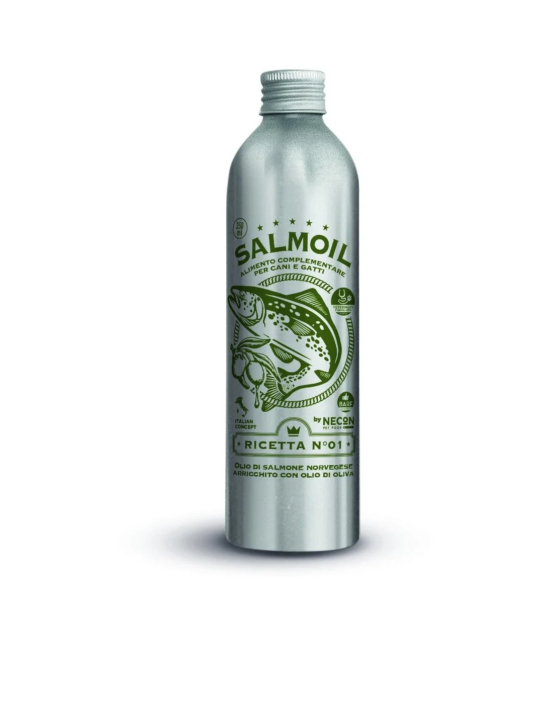 NECON SALMOIL RICETTA 1 250 ml - Benessere Renale